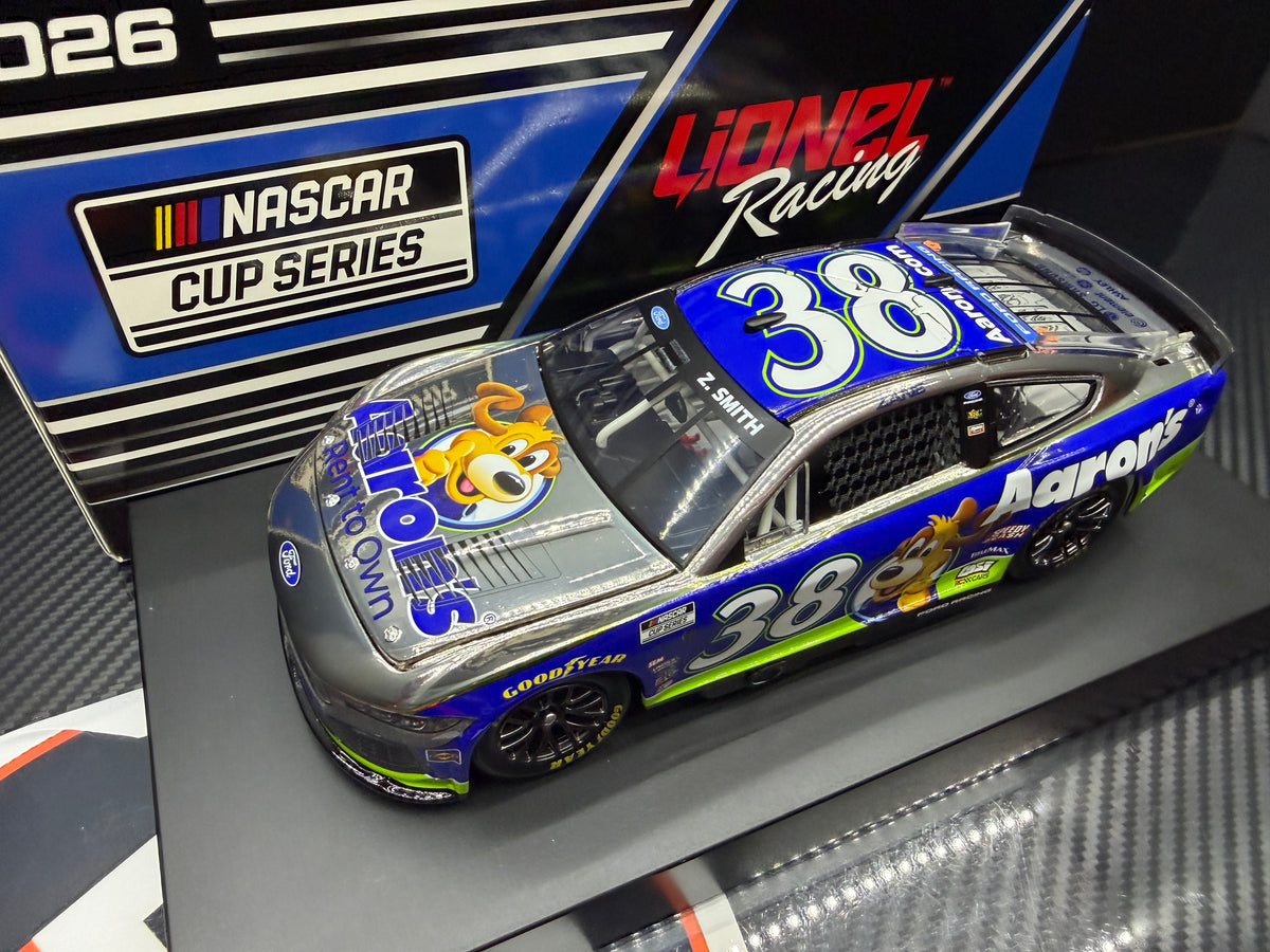 2026 Zane Smith 1:24 Aaron's Lucky Dog COLOR CHROME Diecast