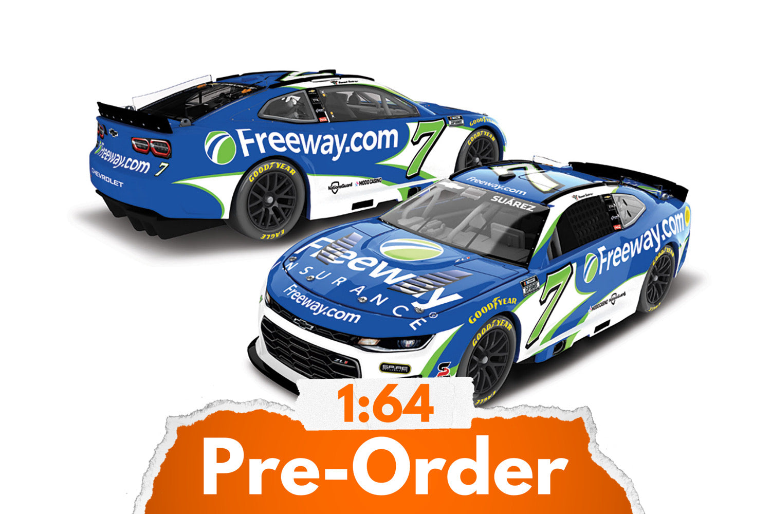 2026 Daniel Suarez 1:64 Freeway Insurance Diecast