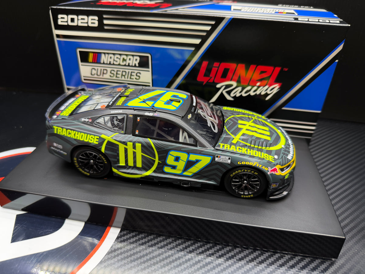 2026 Shane van Gisbergen 1:24 Trackhouse AUTOGRAPHED NASCAR Diecast