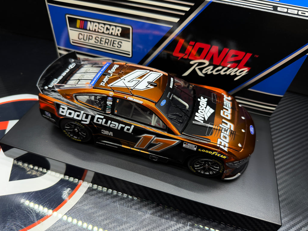 2026 Chris Buescher 1:24 Body Guard Greg Biffle Tribute COLOR CHROME Diecast
