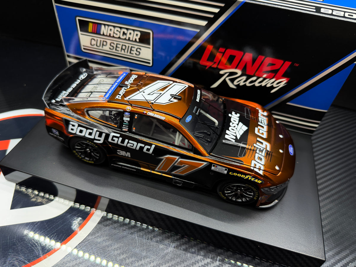 2026 Chris Buescher 1:24 Body Guard Greg Biffle Tribute COLOR CHROME Diecast