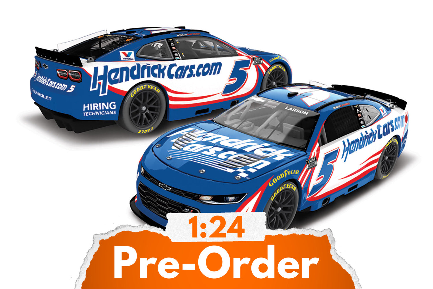 2026 Kyle Larson 1:24 Hendrickcars.com NASCAR Diecast