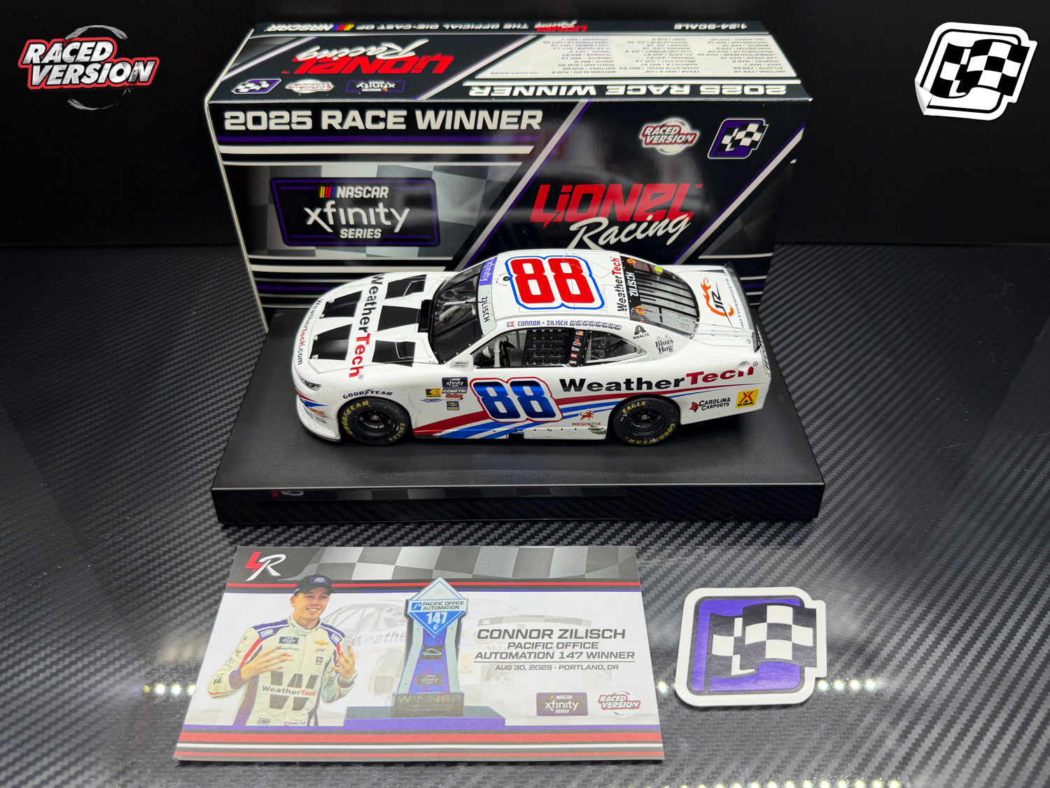 2025 Connor Zilisch 1:24 WeatherTech Portland Race Win Diecast