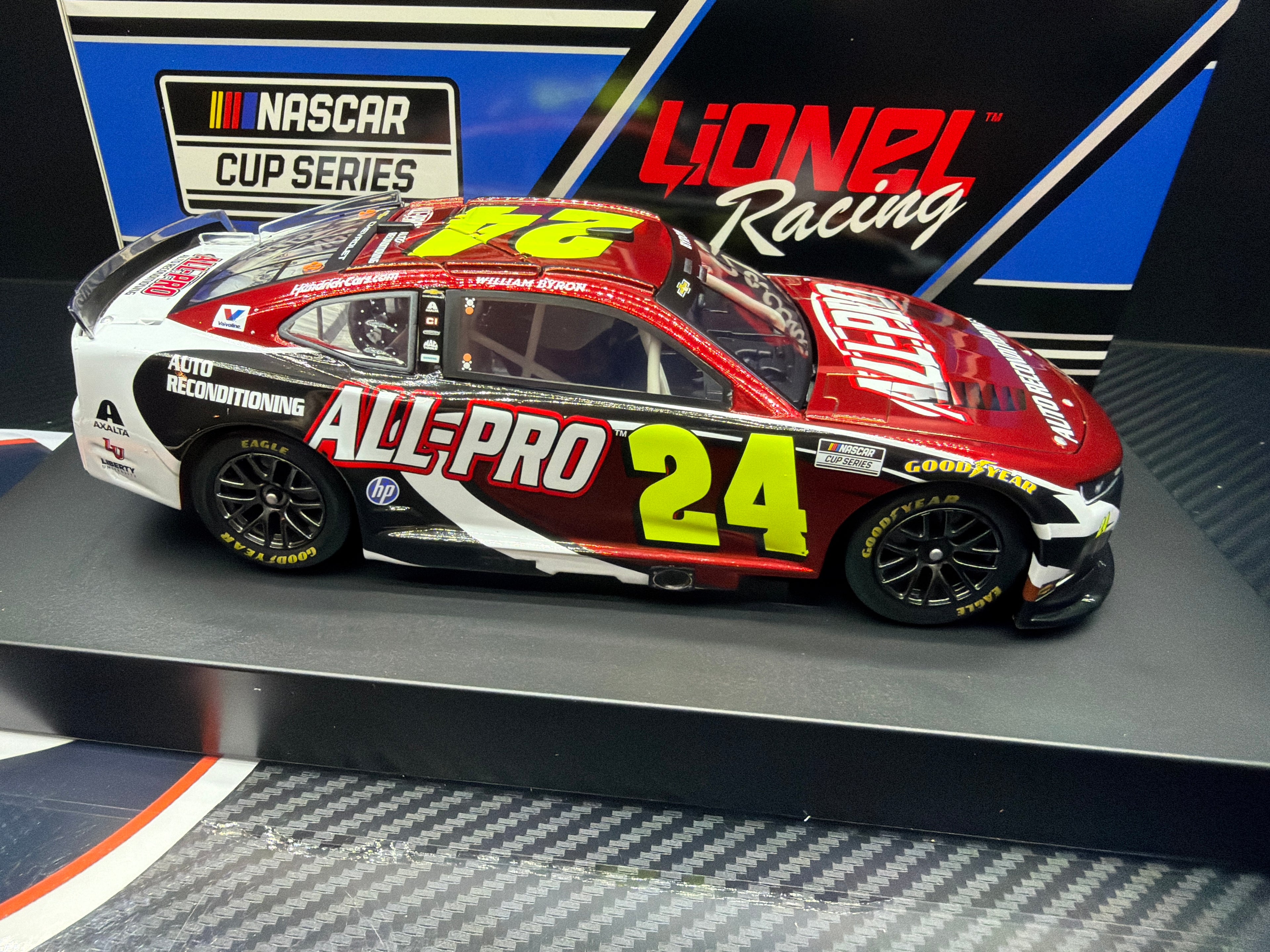 2026 William Byron 1:24 All-Pro COLOR CHROME Diecast