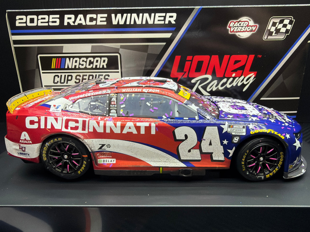 2025 William Byron 1:24 Cincinnati Martinsville Race Win Diecast