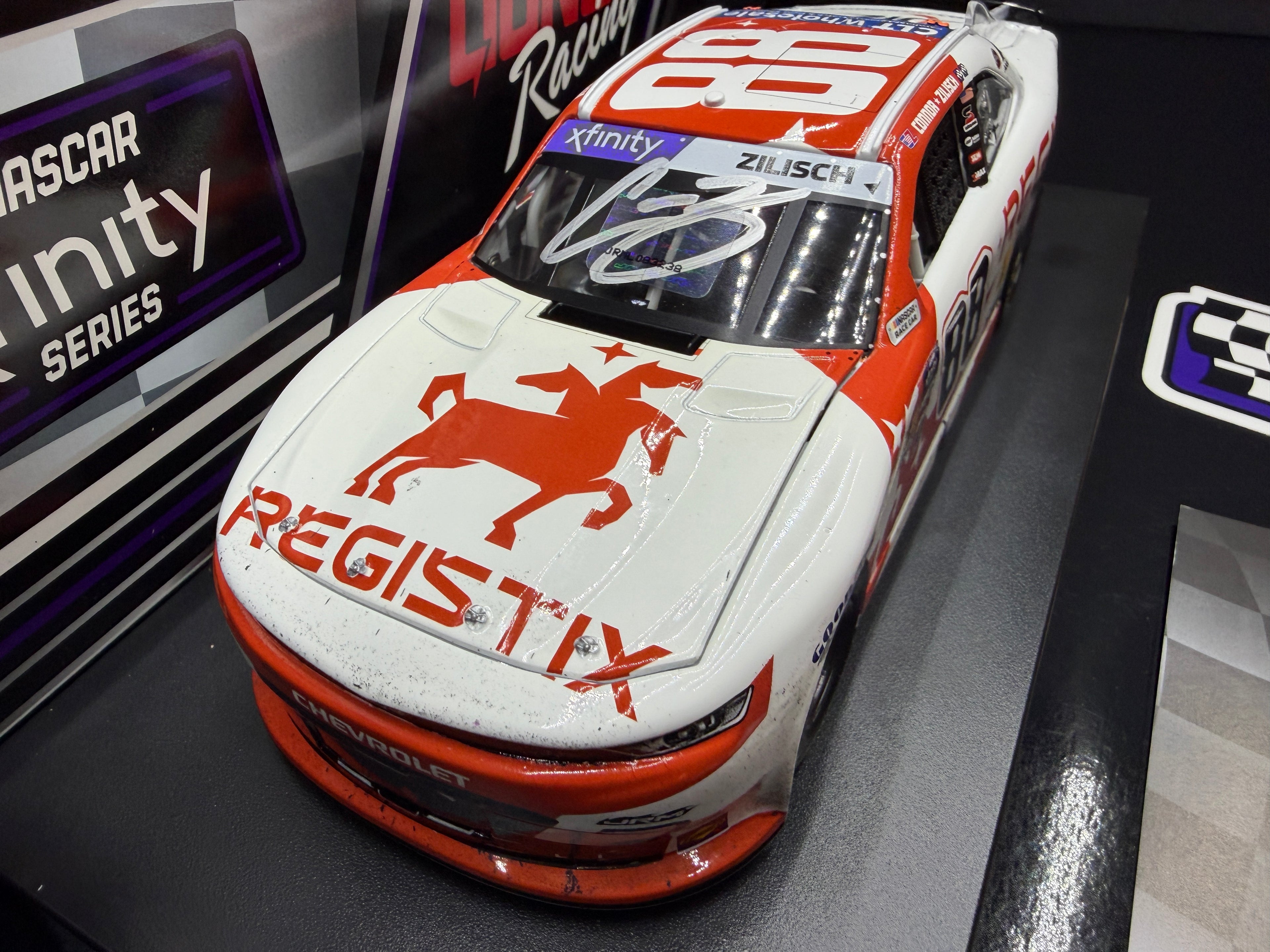 2025 Connor Zilisch 1:24 Registix Pocono Race Win Diecast (Autographed)