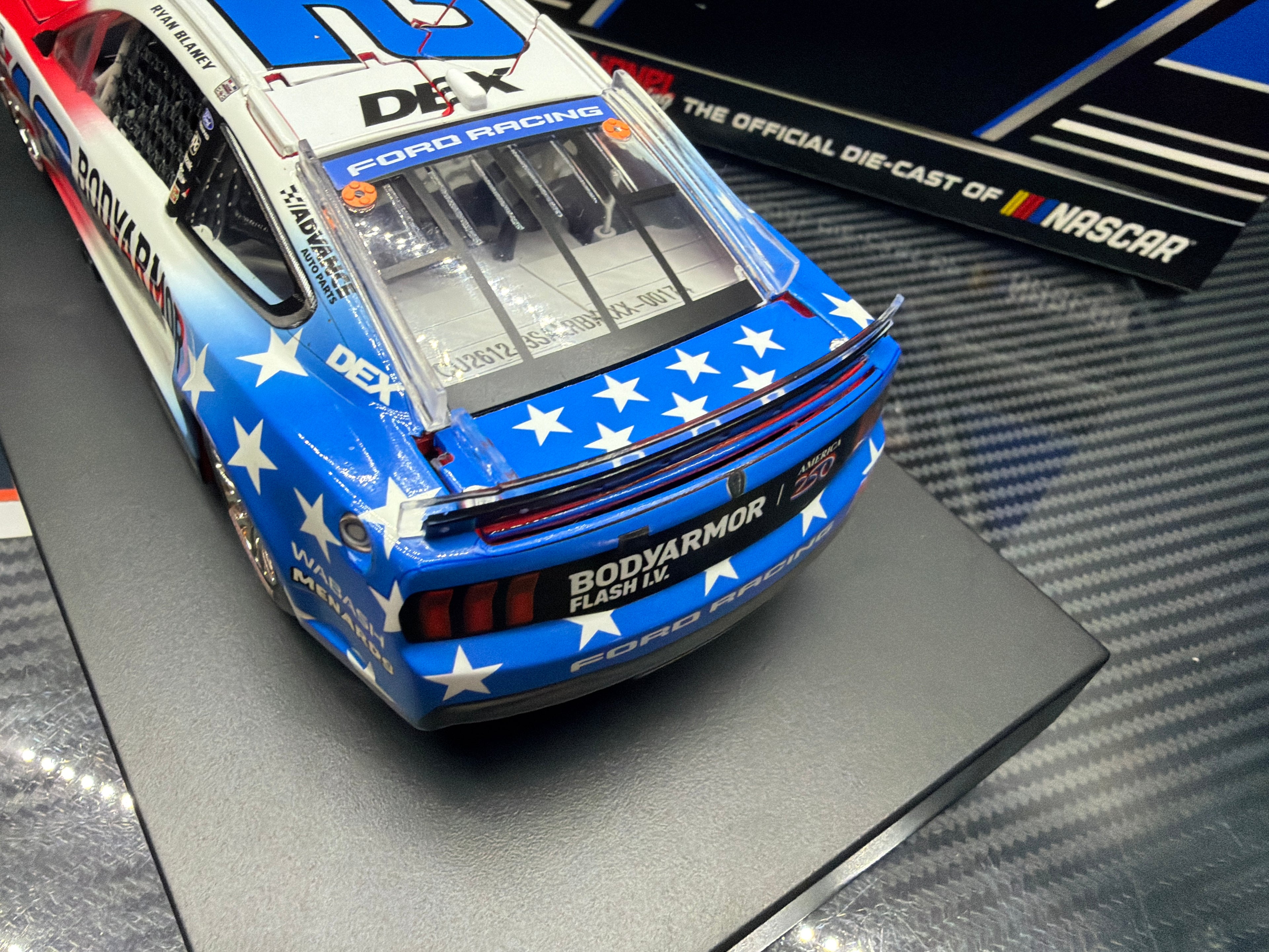 2026 Ryan Blaney 1:24 BodyArmor Patriotic Red White and Blue Diecast