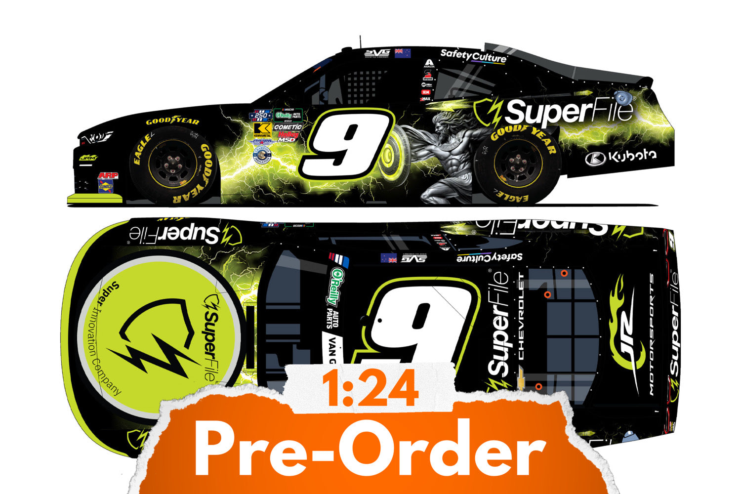 2026 Shane van Gisbergen 1:24 Superfile NASCAR Diecast
