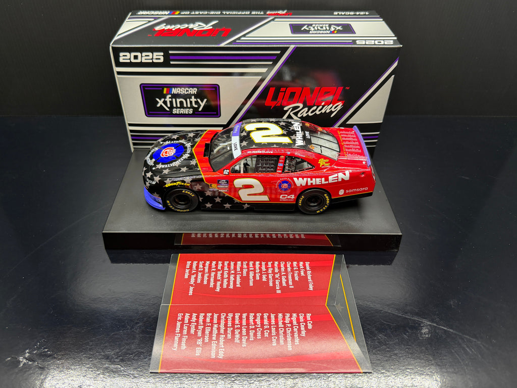 2025 Jesse Love 1:24 Whelen / National Fallen Firefighters Foundation Diecast
