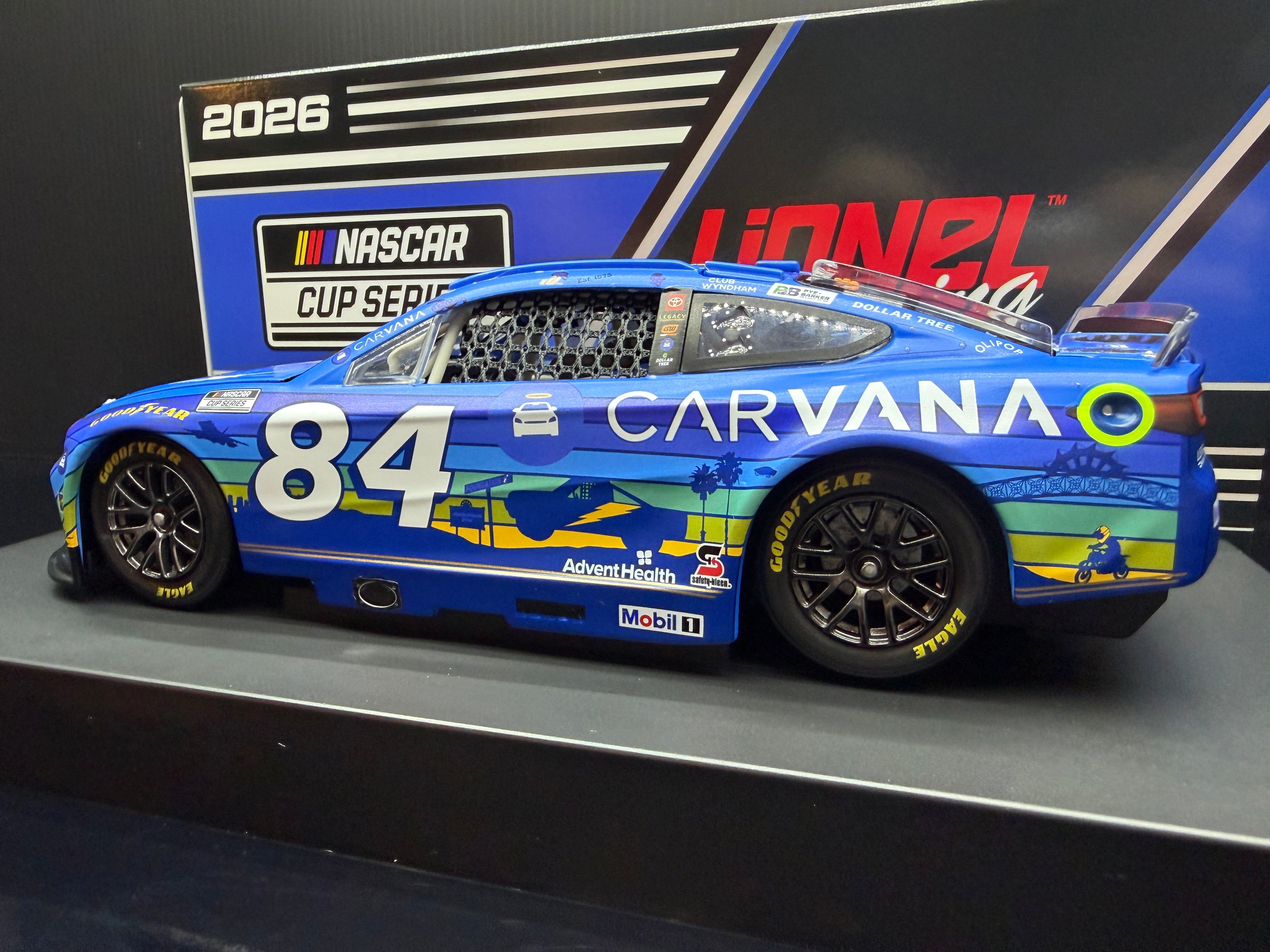 2026 Jimmie Johnson 1:24 Carvana San Diego Diecast