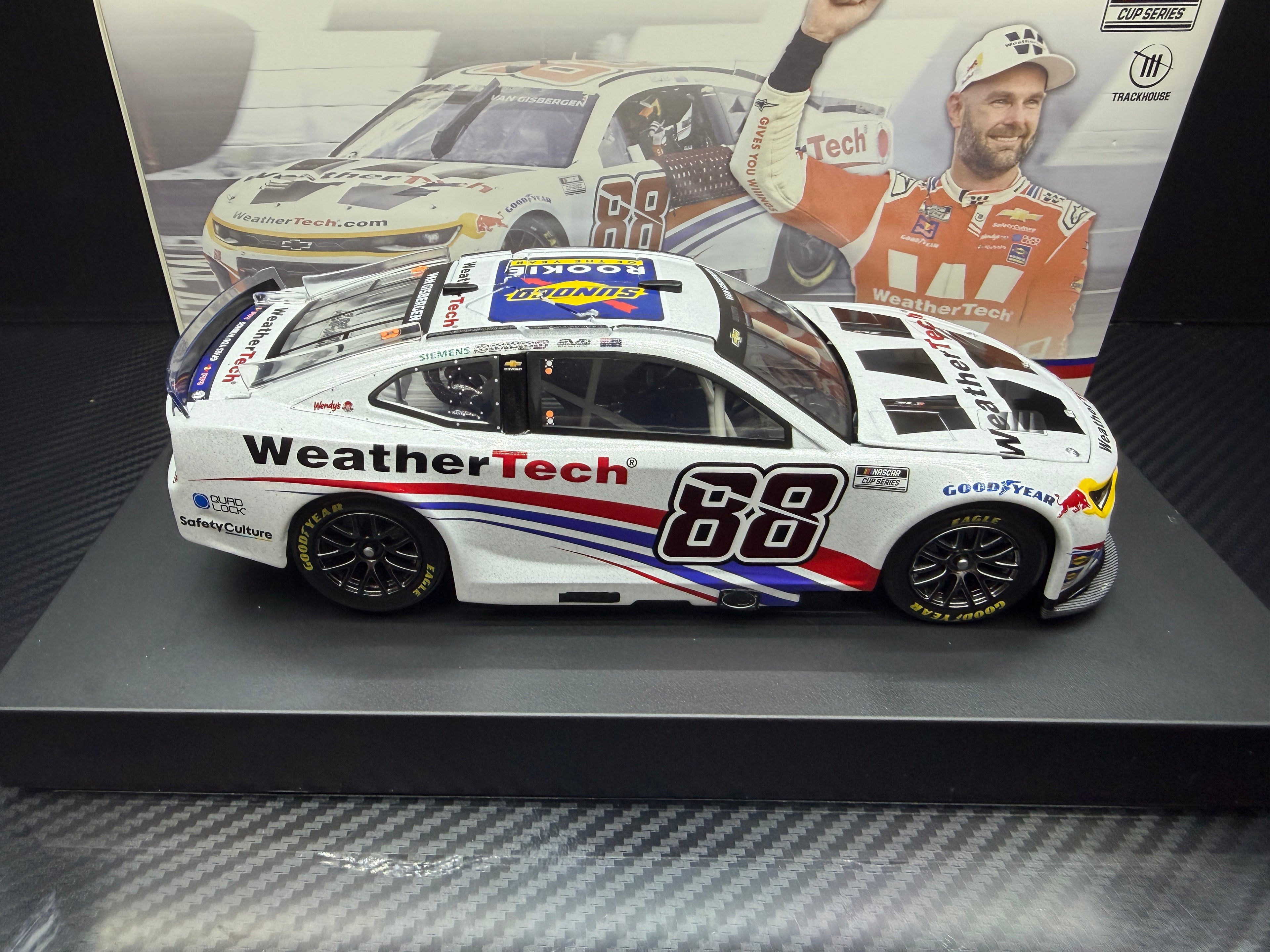 2025 Shane van Gisbergen 1:24 Weathertech Rookie of the Year Galaxy Diecast