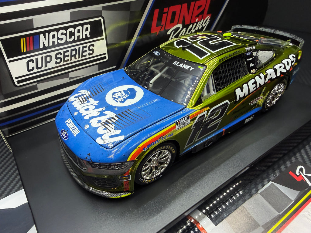 2025 Ryan Blaney 1:24 Menards / Dutch Boy Phoenix Race Win COLOR CHROME Diecast