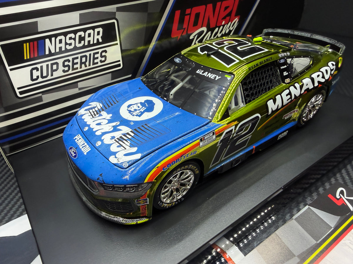 2025 Ryan Blaney 1:24 Menards / Dutch Boy Phoenix Race Win COLOR CHROME Diecast