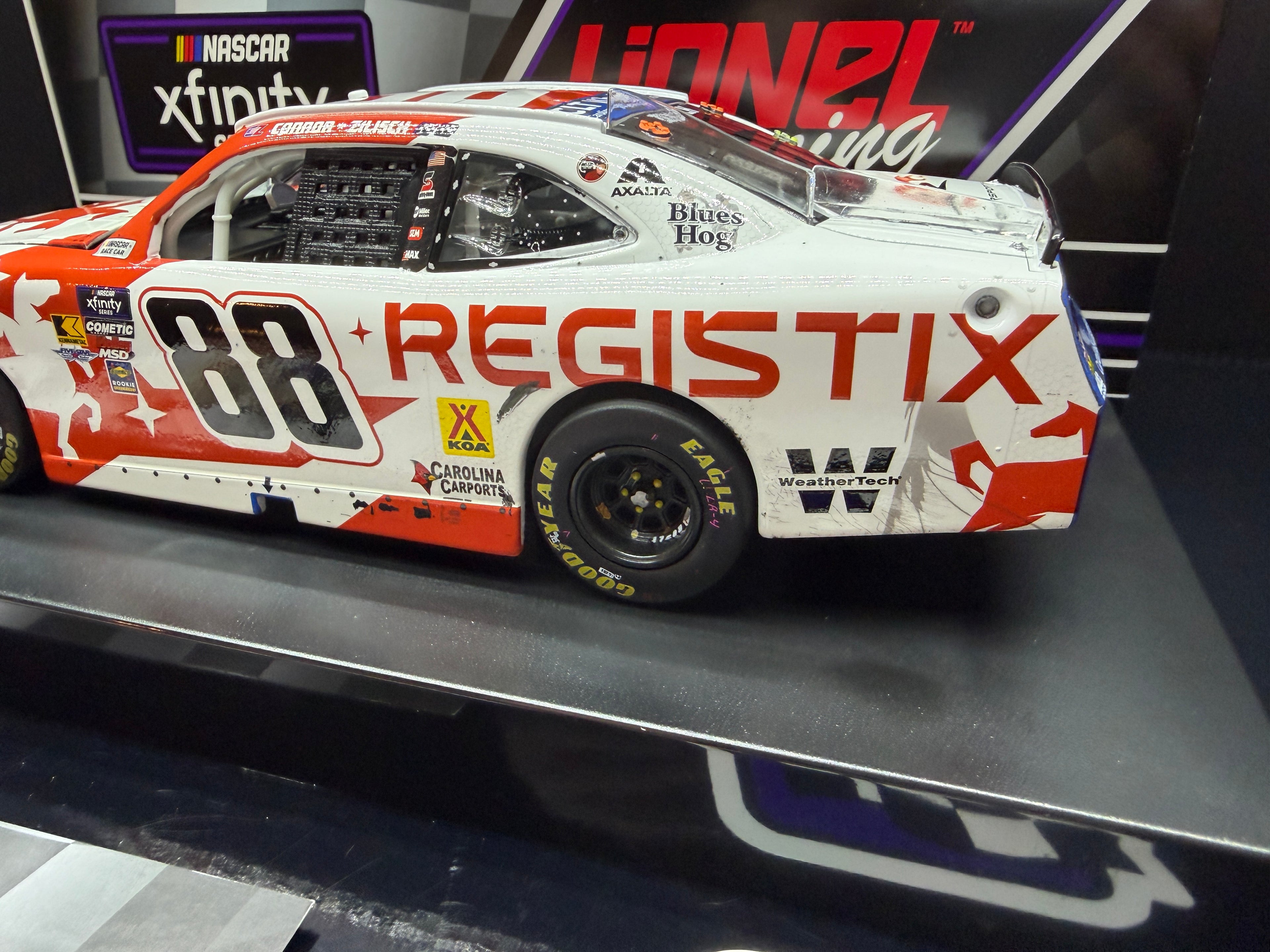 2025 Connor Zilisch 1:24 Registix Pocono Race Win Diecast (Autographed)