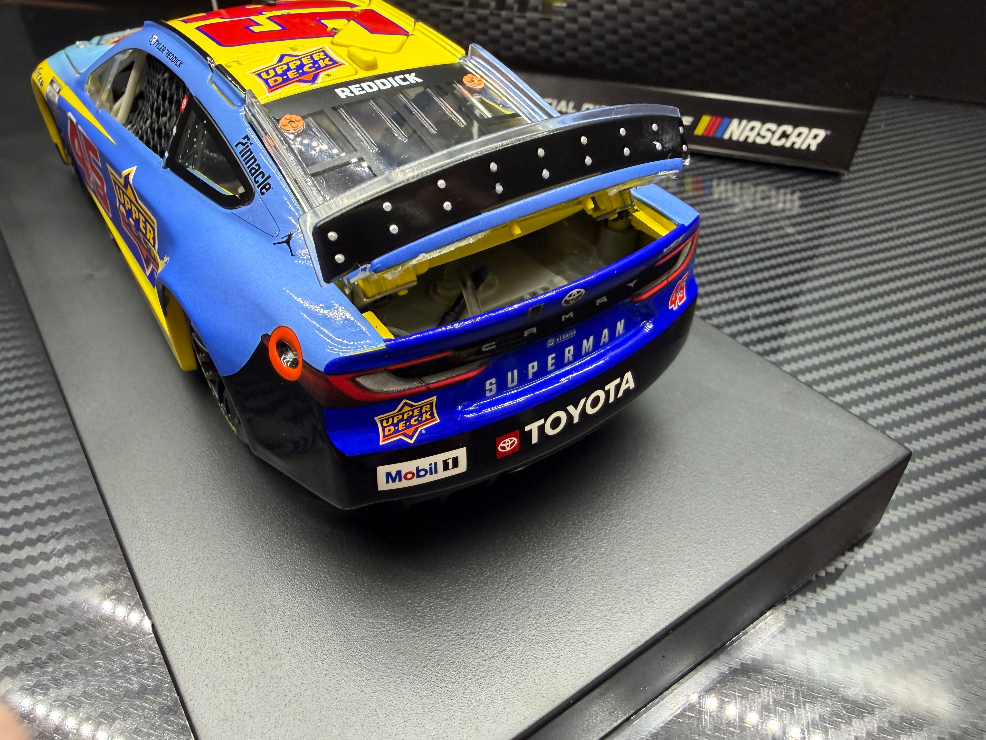 2025 Tyler Reddick 1:24 Upper Deck / Superman ELITE Diecast