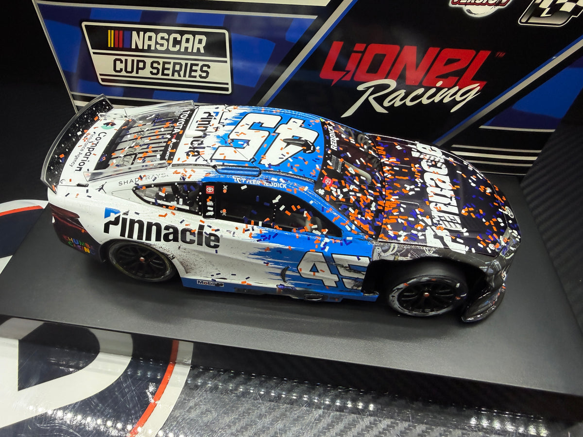 2026 Tyler Reddick 1:24 Pinnacle Atlanta / EchoPark Speedway Race Win COLOR CHROME Diecast