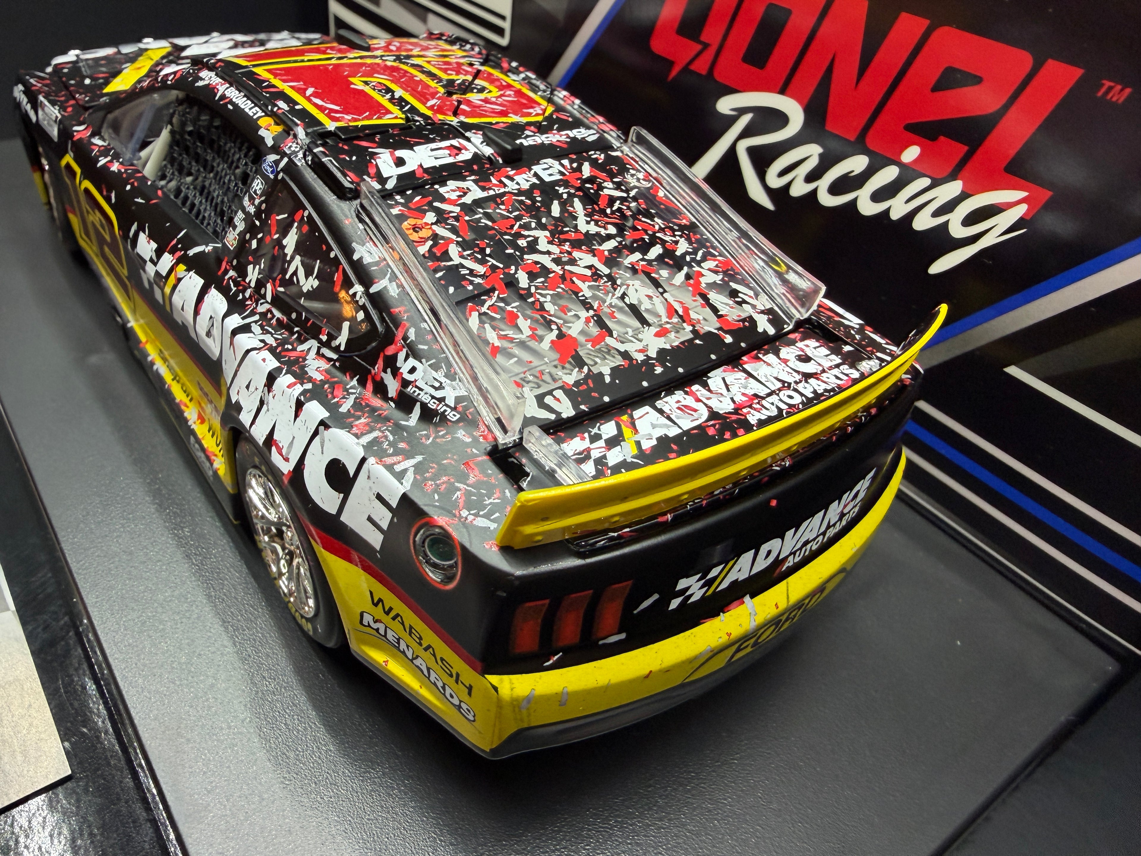 2025 Ryan Blaney 1:24 Advance Auto Parts Daytona Race Win Diecast