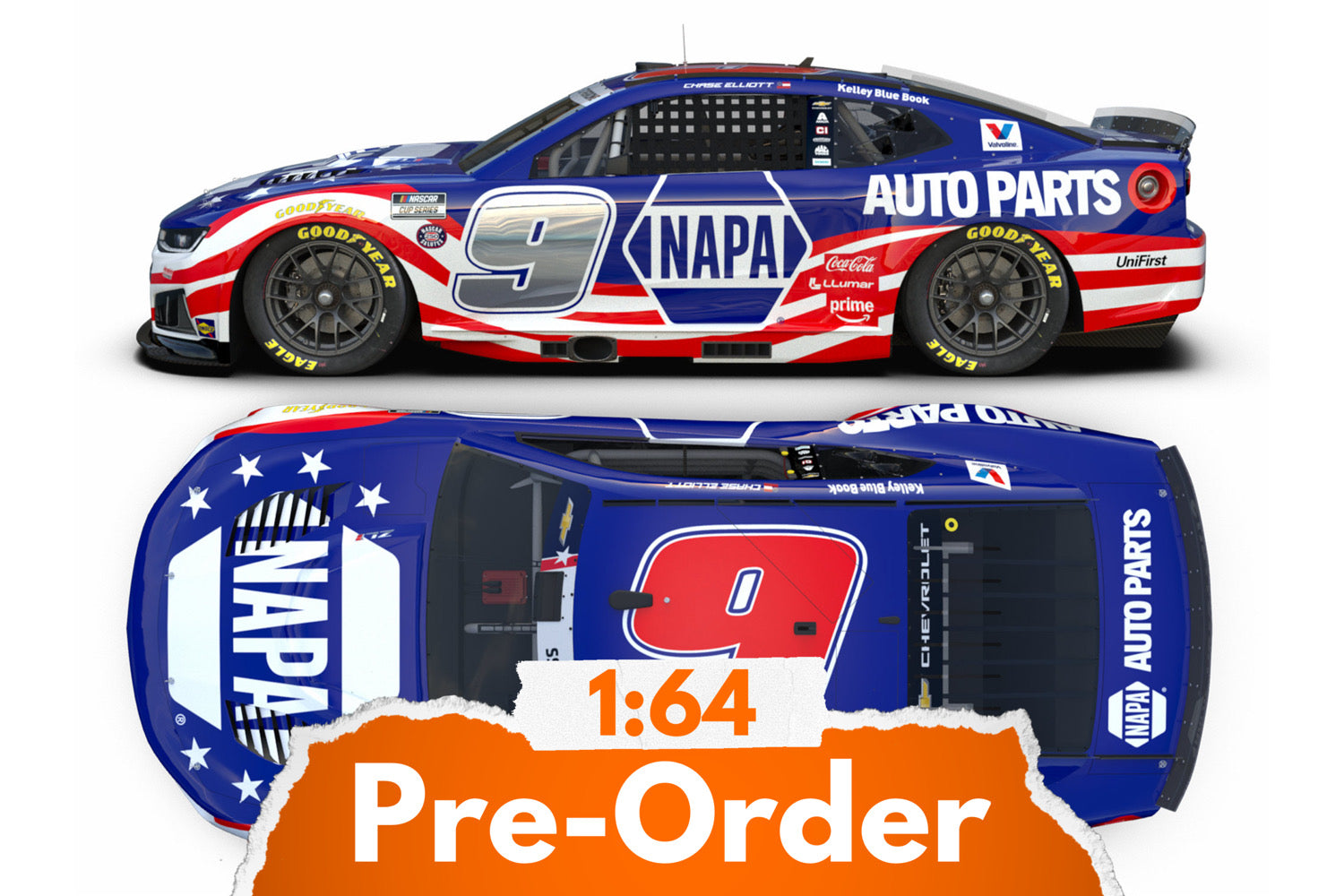2026 Chase Elliott 1:64 NAPA Patriotic Diecast