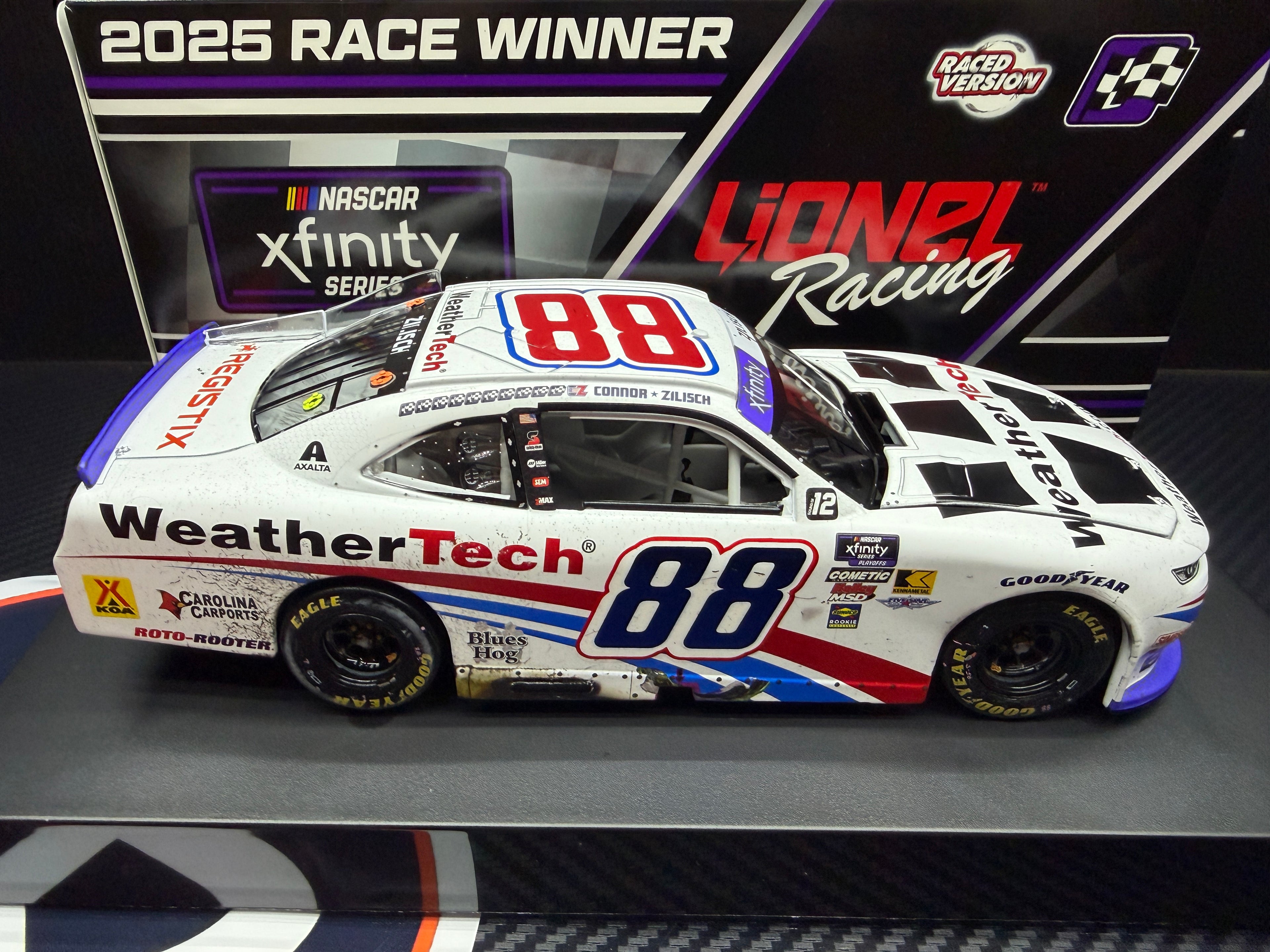 2025 Connor Zilisch 1:24 WeatherTech Charlotte Roval Race Win Diecast