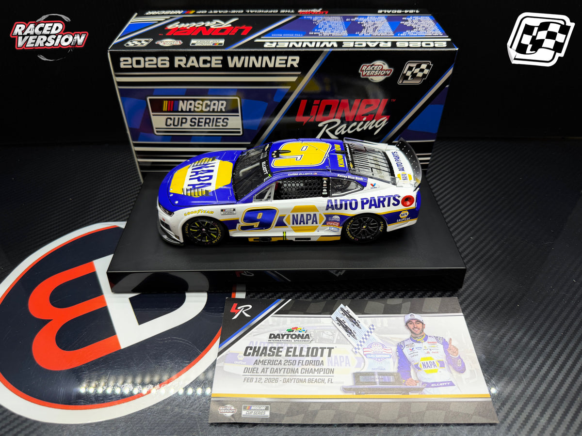 2026 Chase Elliott 1:24 NAPA Daytona Duel Race Win Diecast
