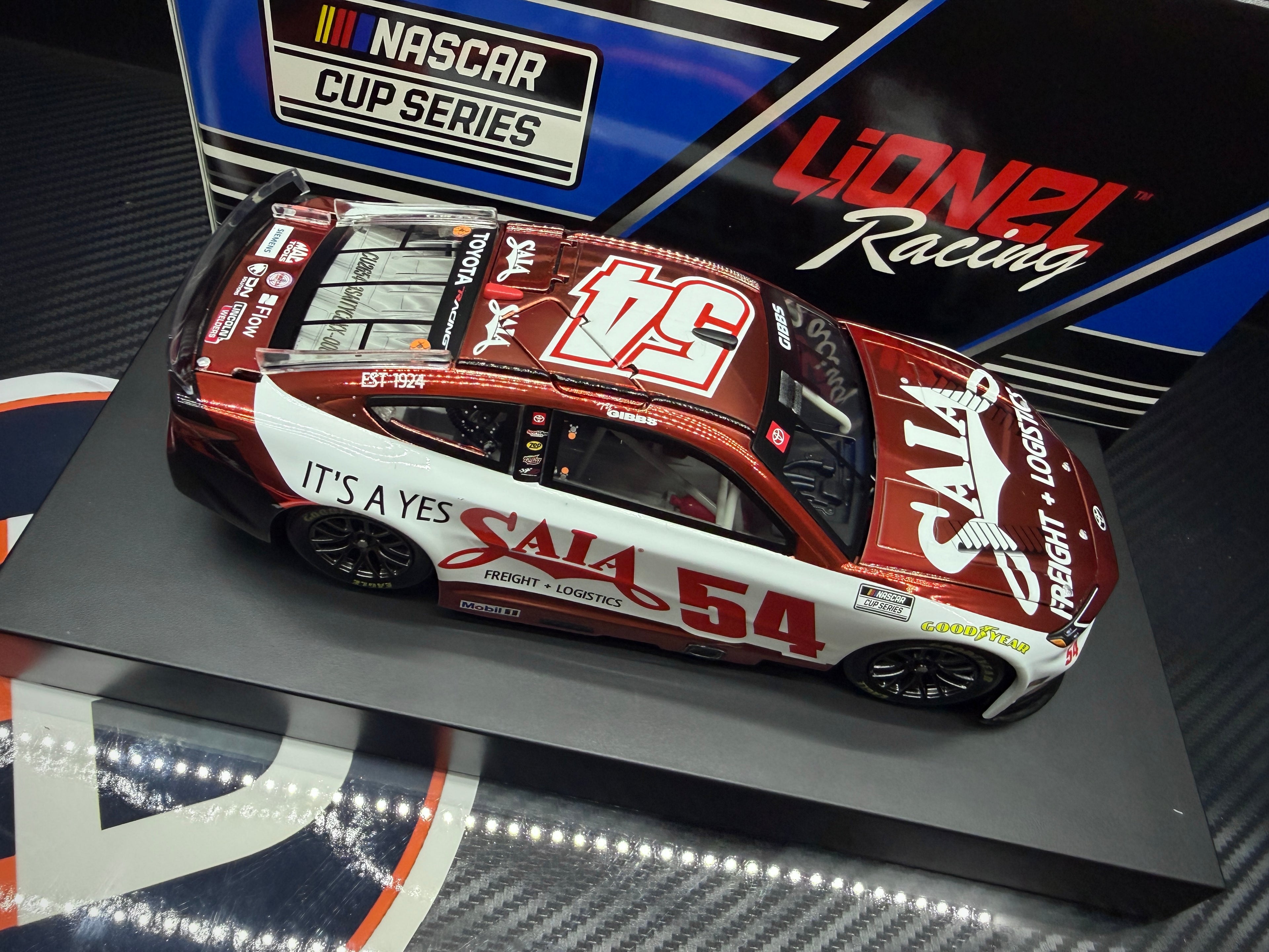 2026 Ty Gibbs 1:24 Saia LTL Freight NASCAR COLOR CHROME Diecast