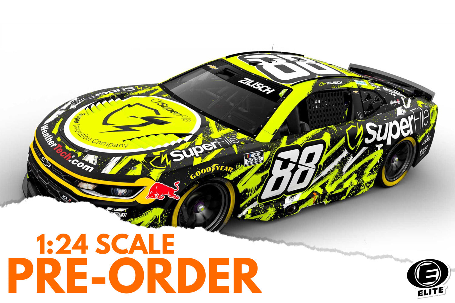 2026 Connor Zilisch 1:24 Superfile Graffiti ELITE NASCAR Diecast