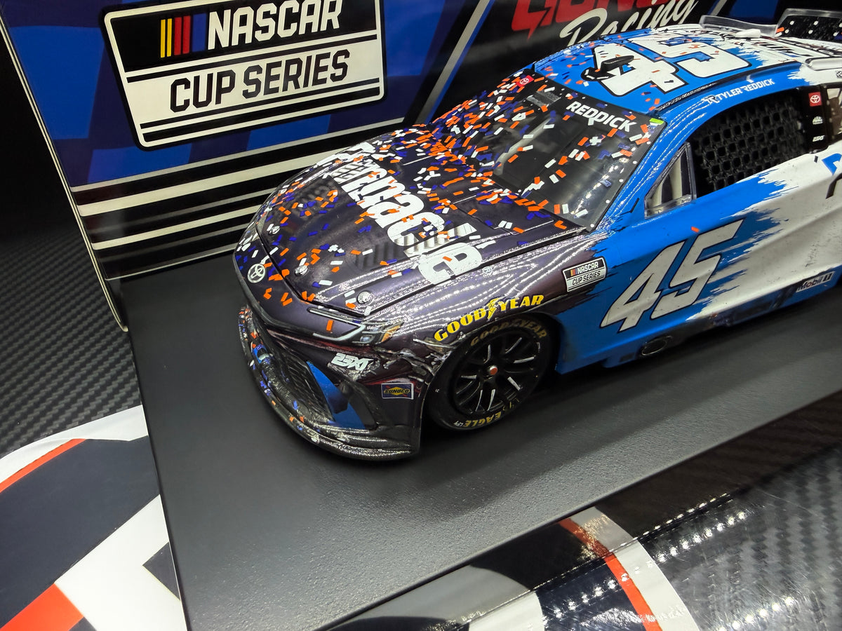 2026 Tyler Reddick 1:24 Pinnacle Atlanta / EchoPark Speedway Race Win COLOR CHROME Diecast