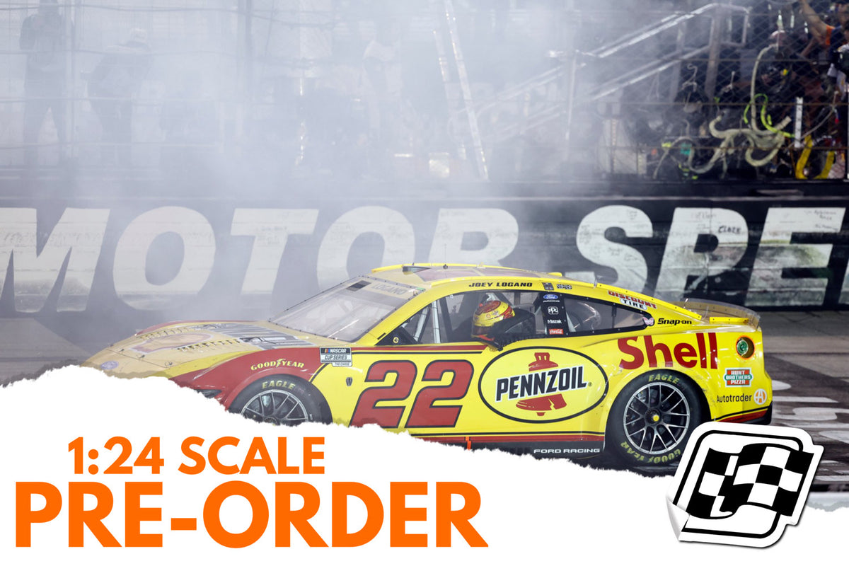 2026 Joey Logano 1:24 Shell/Pennzoil Bristol Night Race Win Diecast