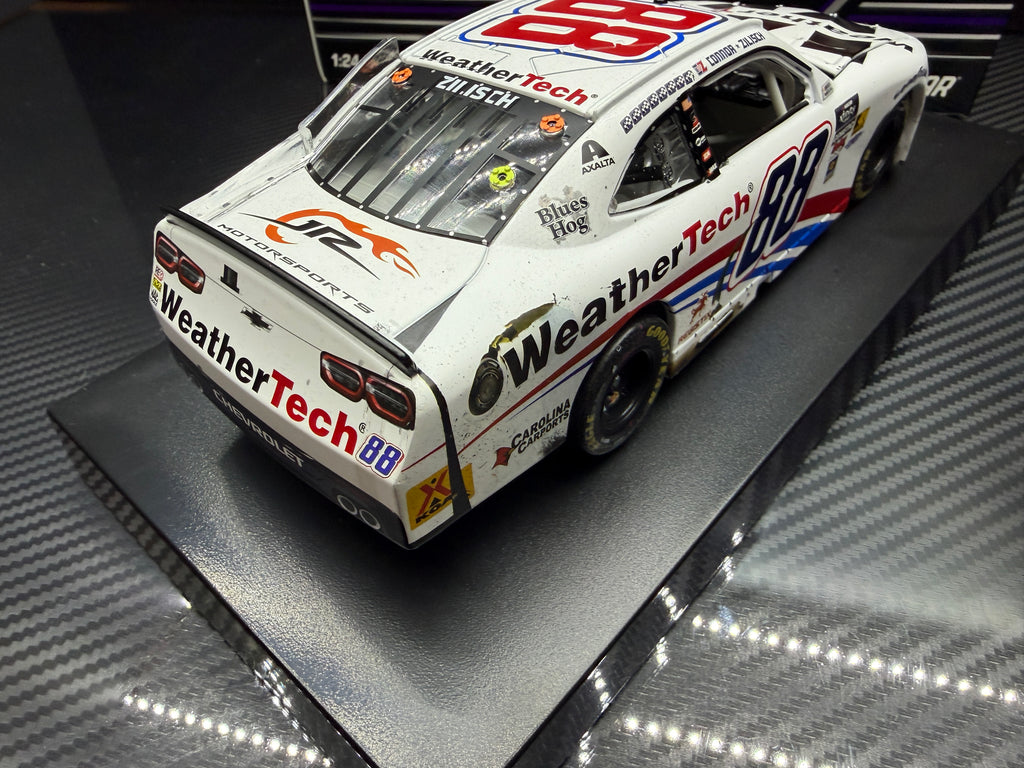 2025 Connor Zilisch 1:24 WeatherTech Portland AUTOGRAPHED Race Win Diecast