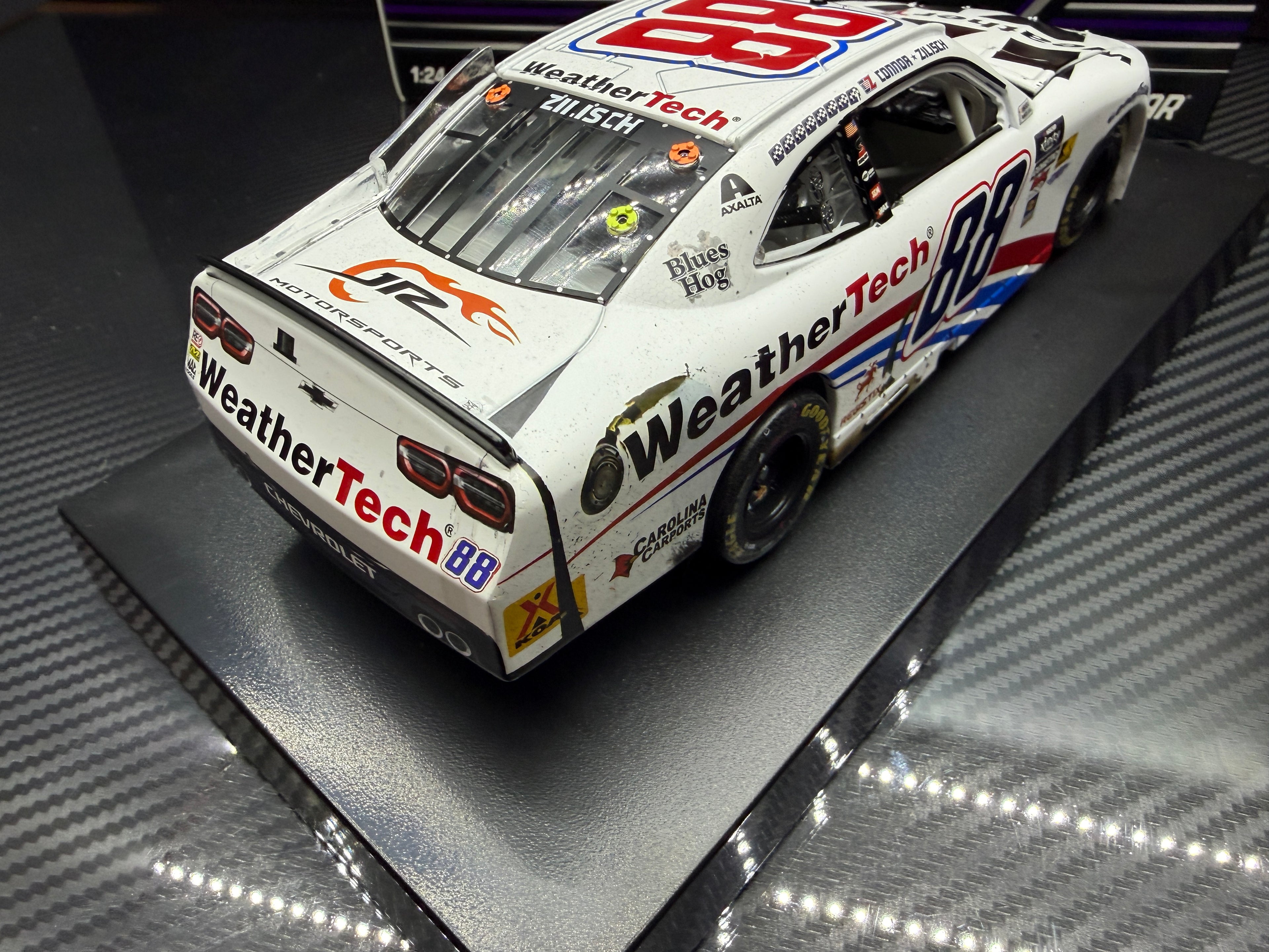 2025 Connor Zilisch 1:24 WeatherTech Portland AUTOGRAPHED Race Win Diecast