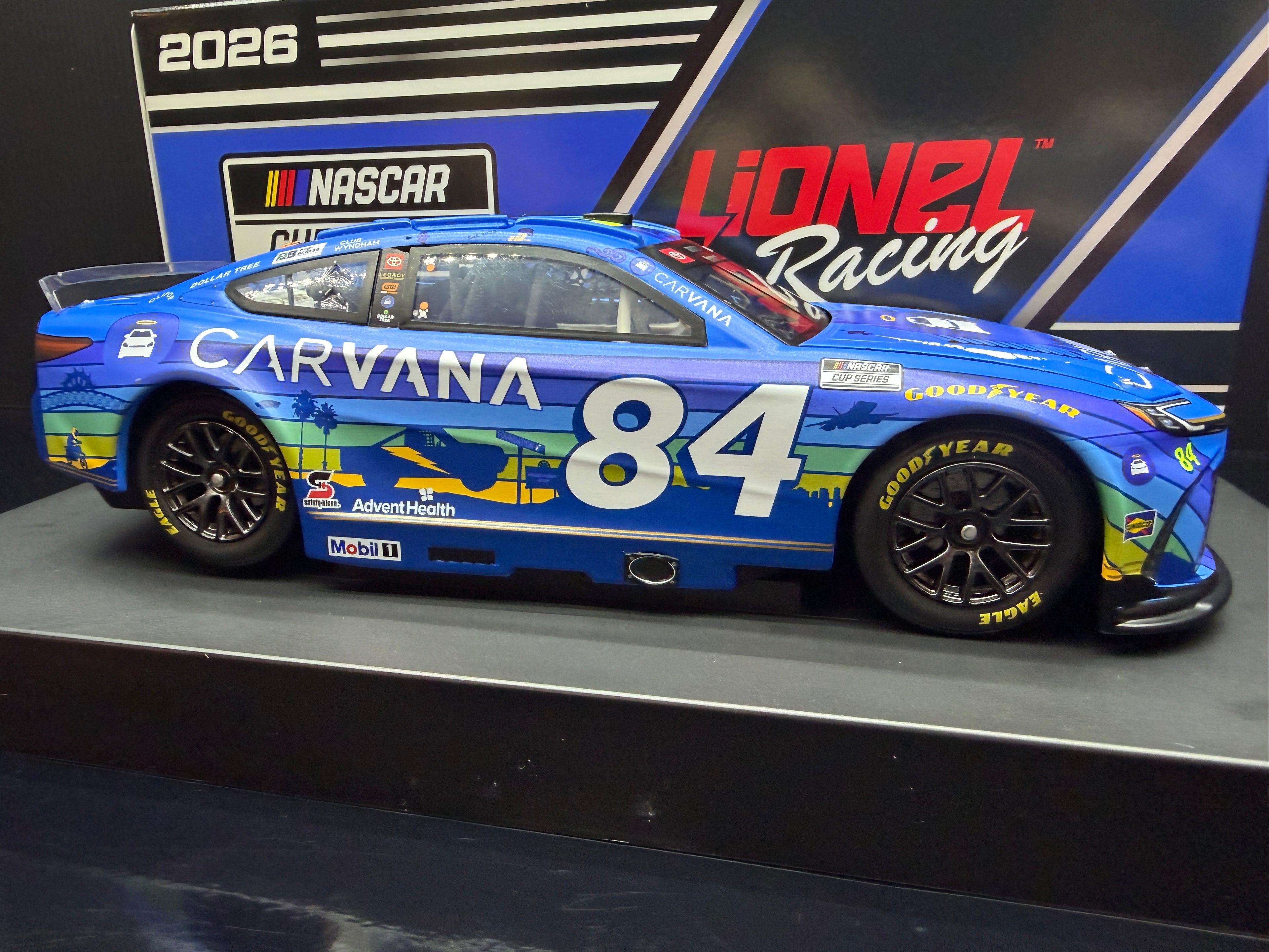 2026 Jimmie Johnson 1:24 Carvana San Diego Diecast