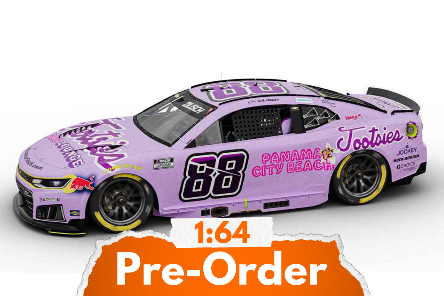 2026 Connor Zilisch 1:64 Tootsies Orchid Lounge Diecast