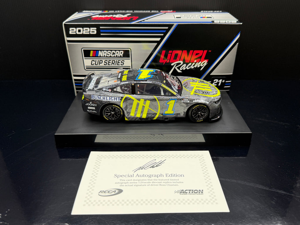 2025 Ross Chastain 1:24 Trackhouse Diecast (Autographed)