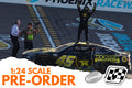 2026 Tyler Reddick 1:24 Rockstar Energy Phoenix Race Win FLASHCOAT SILVER Diecast
