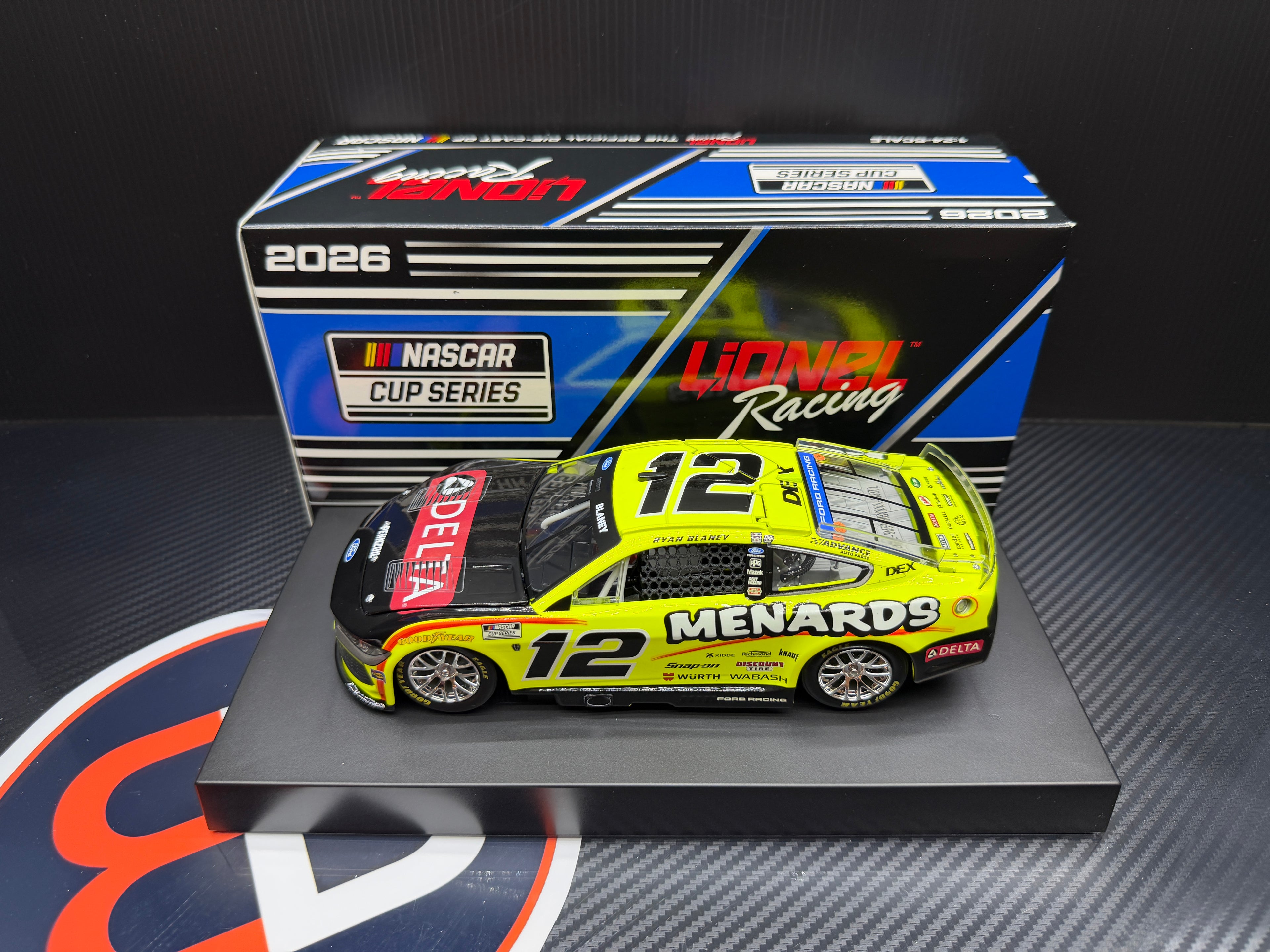 2026 Ryan Blaney 1:24 Menards / Delta Diecast