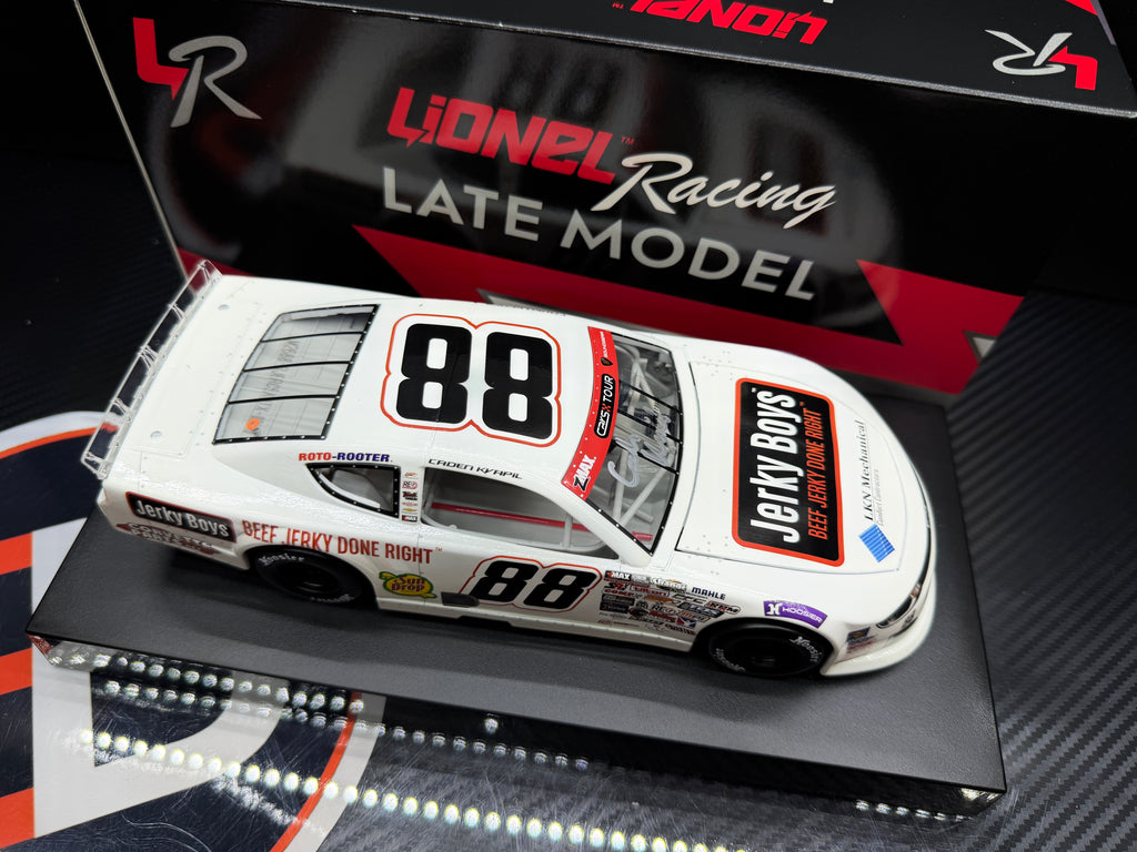 2026 Caden Kvapil 1:24 Jerky Boys AUTOGRAPHED Diecast