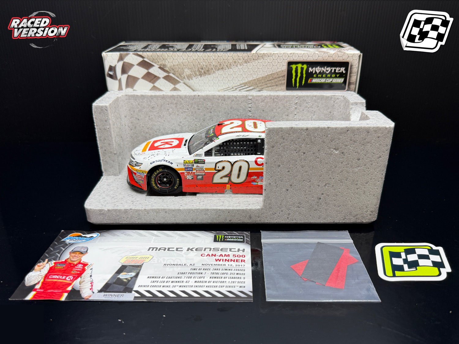 2017 Matt Kenseth 1:24 Circle K Phoenix Race Win Diecast