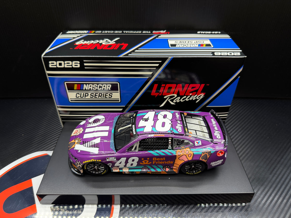 2026 Alex Bowman 1:24 Ally Best Friends NASCAR Diecast