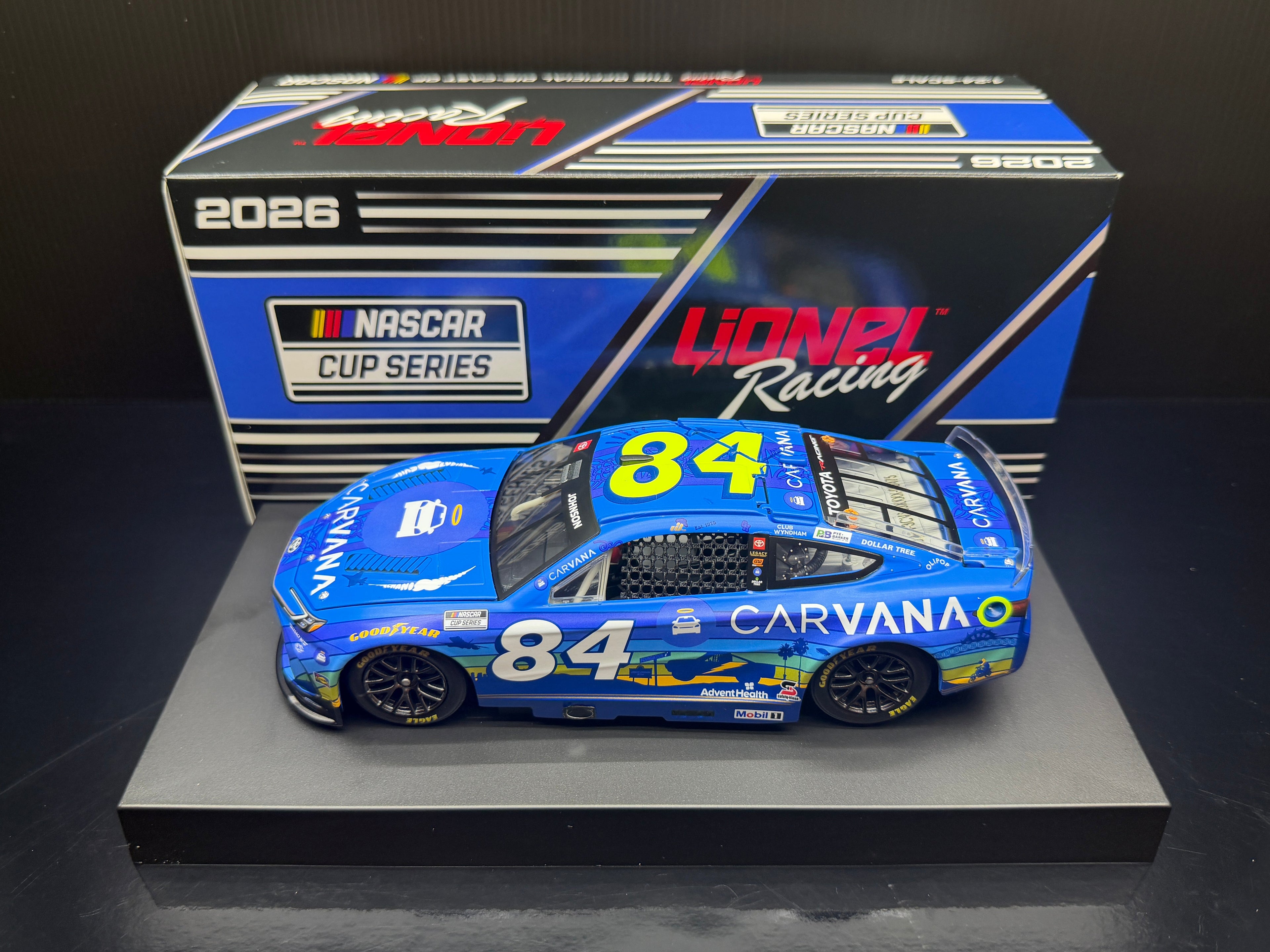 2026 Jimmie Johnson 1:24 Carvana San Diego Diecast
