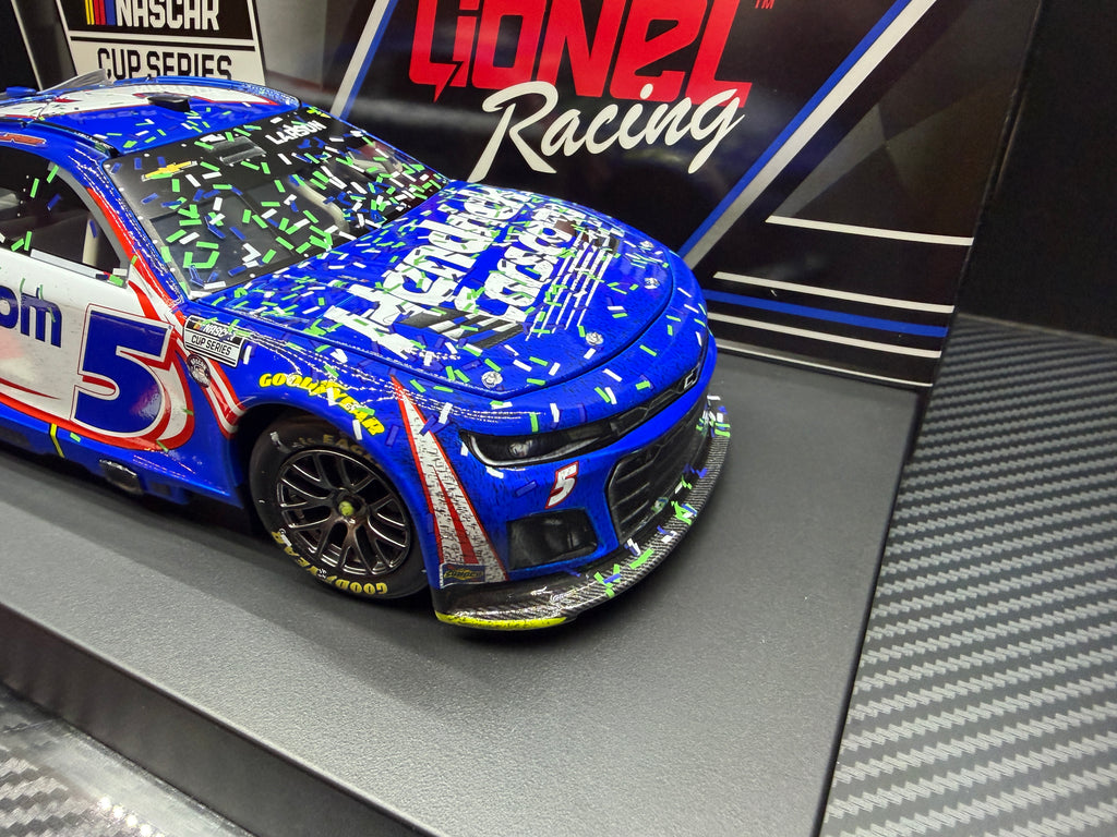 2025 Kyle Larson 1:24 HendrickCars.com Kansas Race Win Diecast