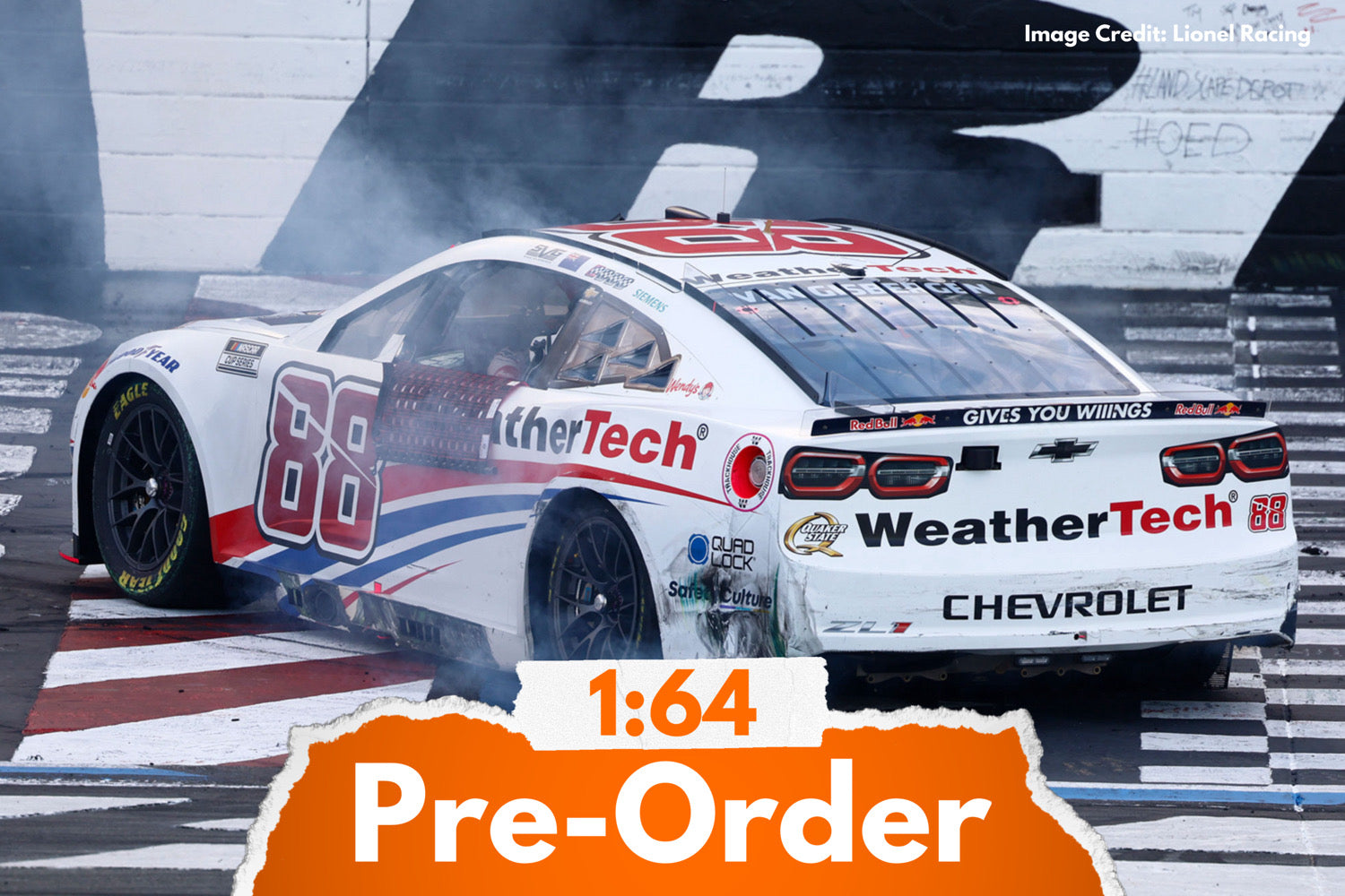 2025 Shane van Gisbergen 1:64 WeatherTech Charlotte Roval Race Win Diecast