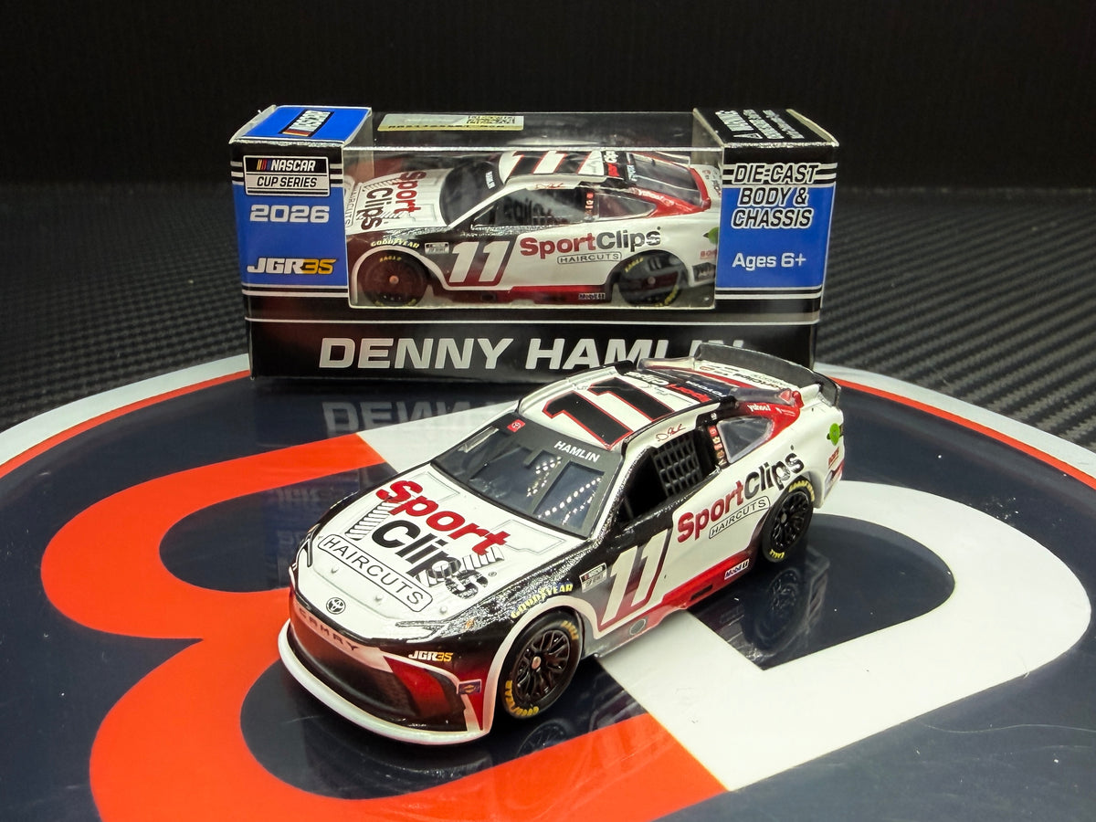 2026 Denny Hamlin 1:64 Sport Clips Diecast