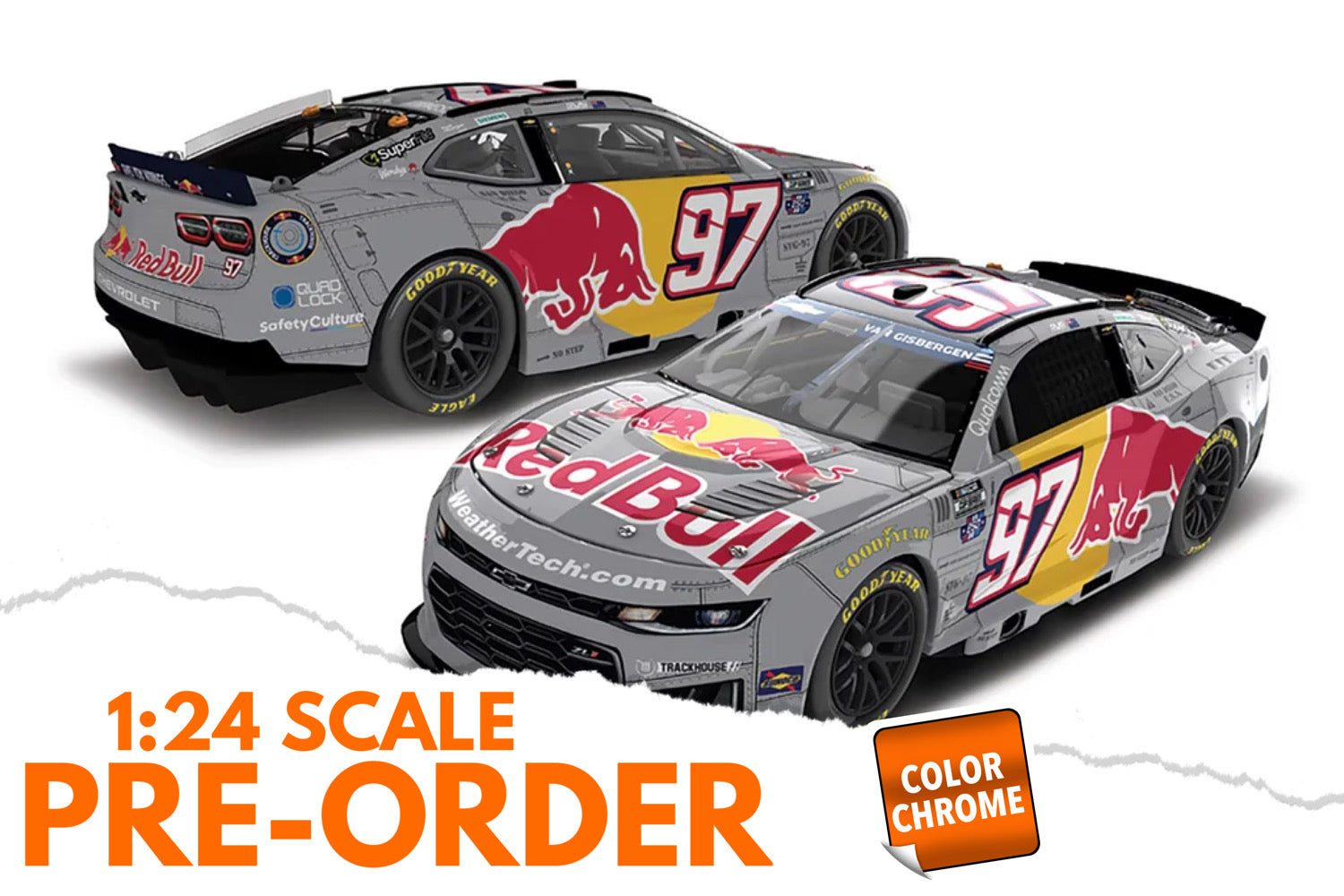 2026 Shane van Gisbergen 1:24 Red Bull Special COLOR CHROME Diecast
