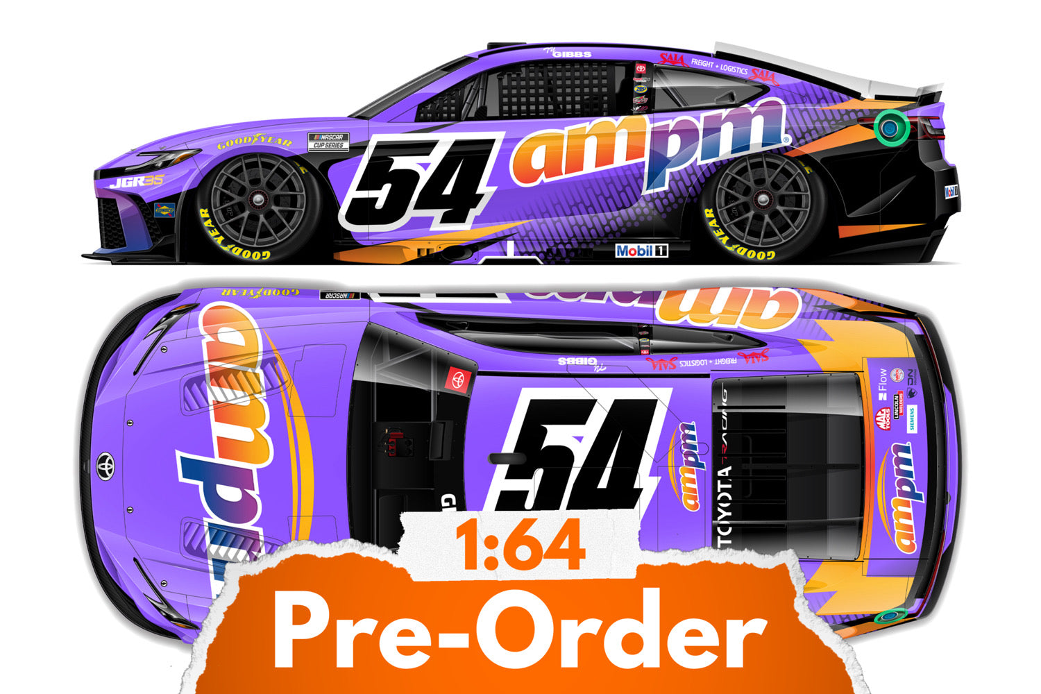 2026 Ty Gibbs 1:64 ampm Diecast