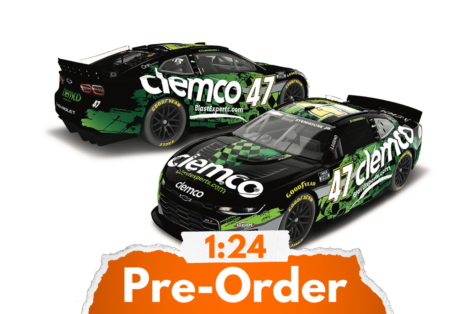 2026 Ricky Stenhouse Jr 1:24 Clemco Diecast