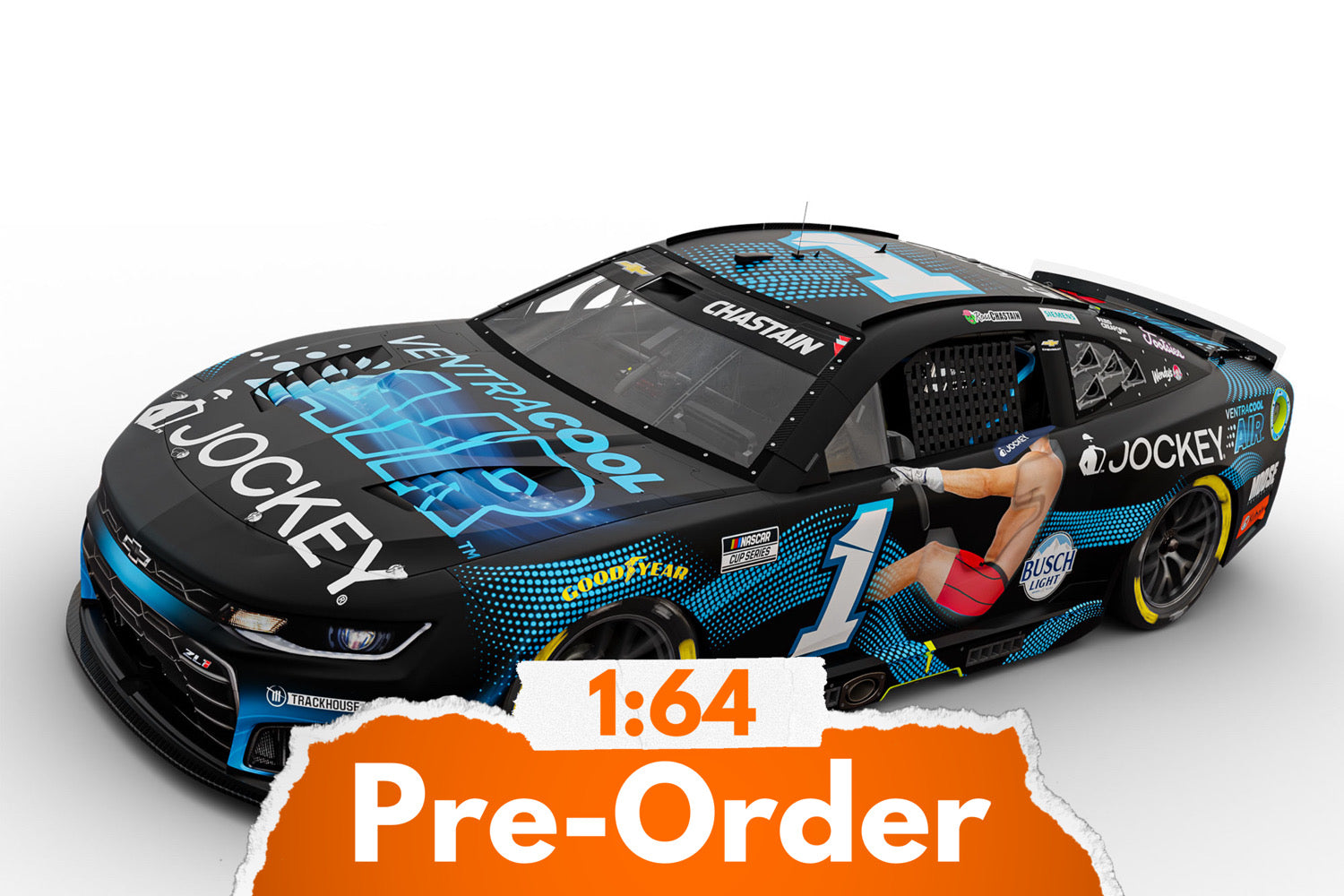 2026 Ross Chastain 1:64 Jockey Ventracool Air Diecast