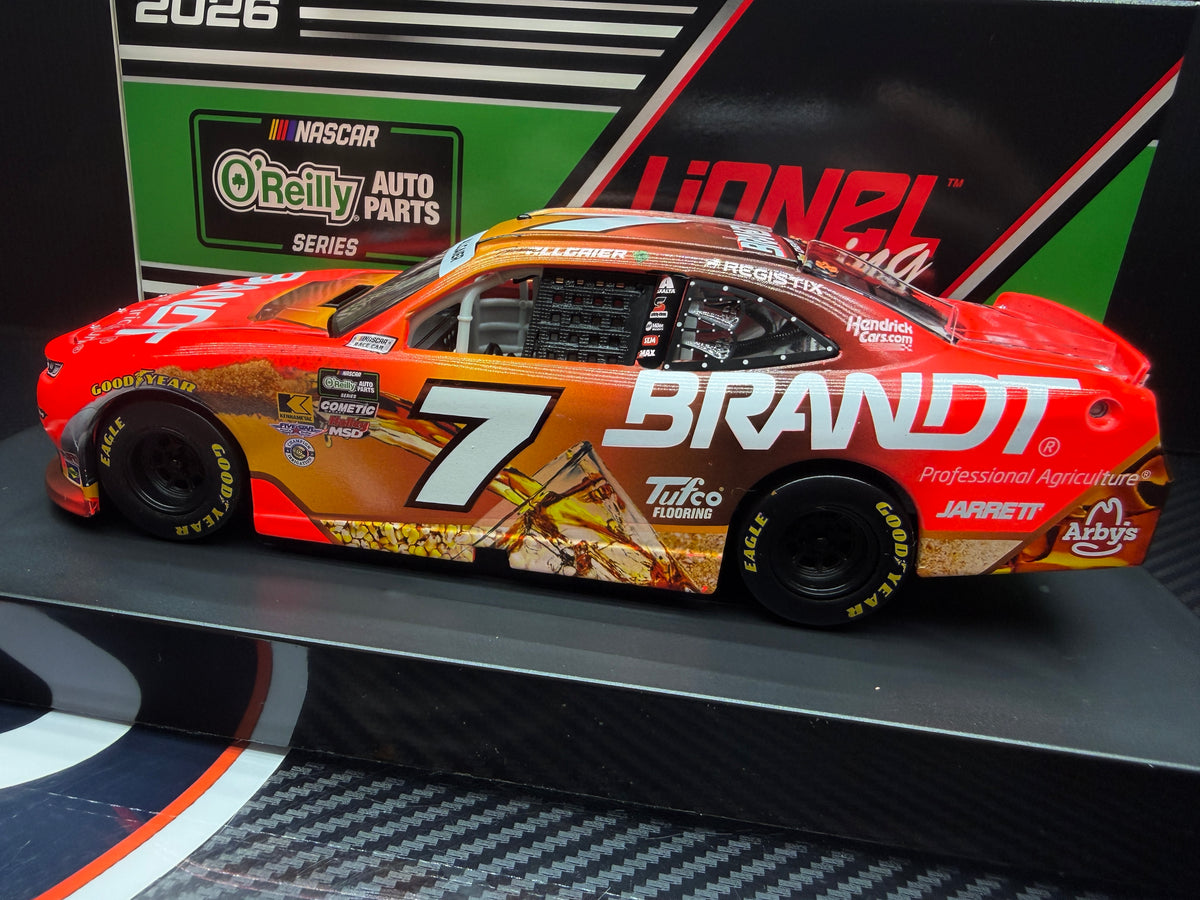 2026 Justin Allgaier 1:24 Brandt Whiskey NASCAR Diecast