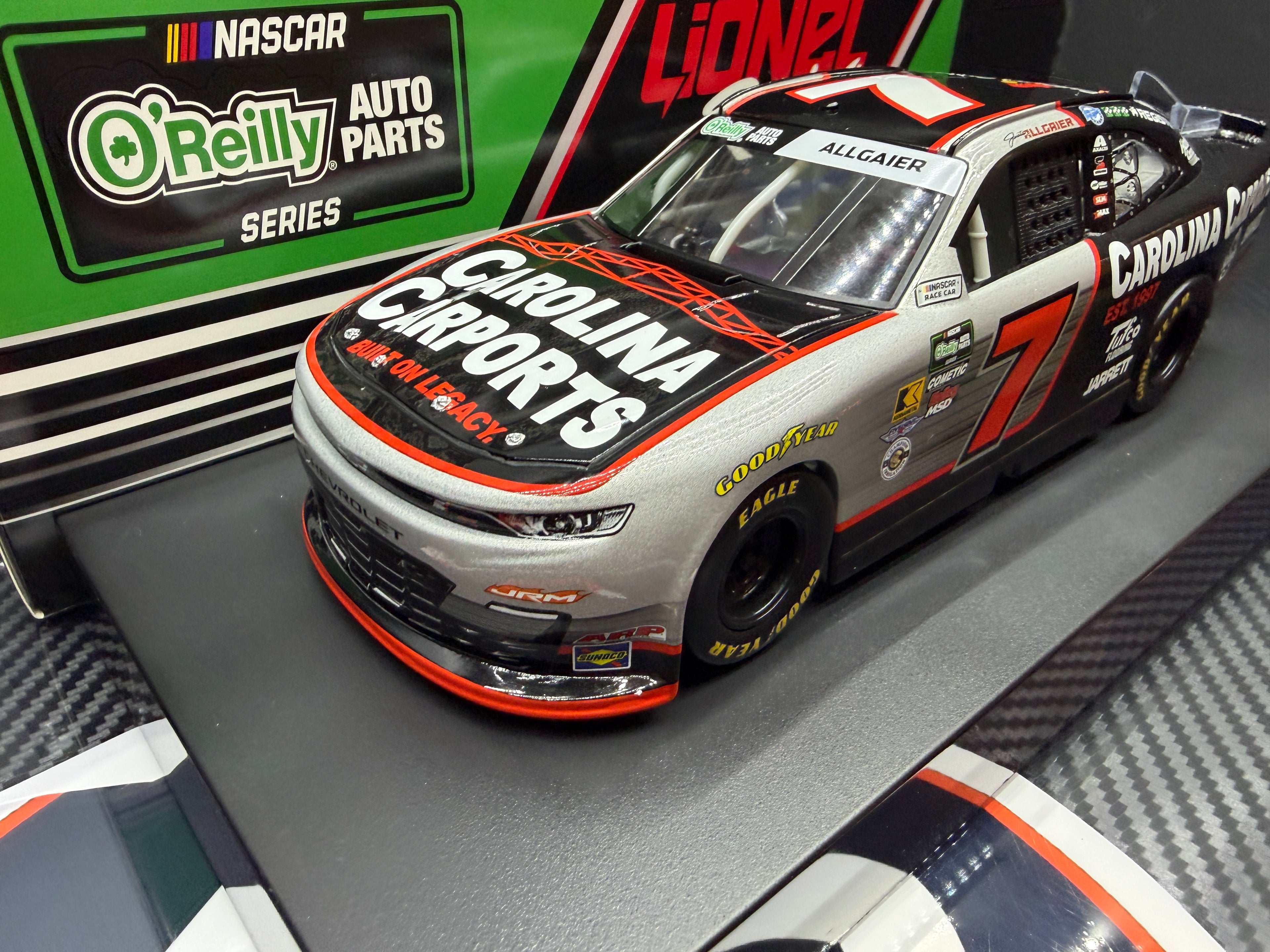 2026 Justin Allgaier 1:24 Carolina Carports NASCAR Diecast