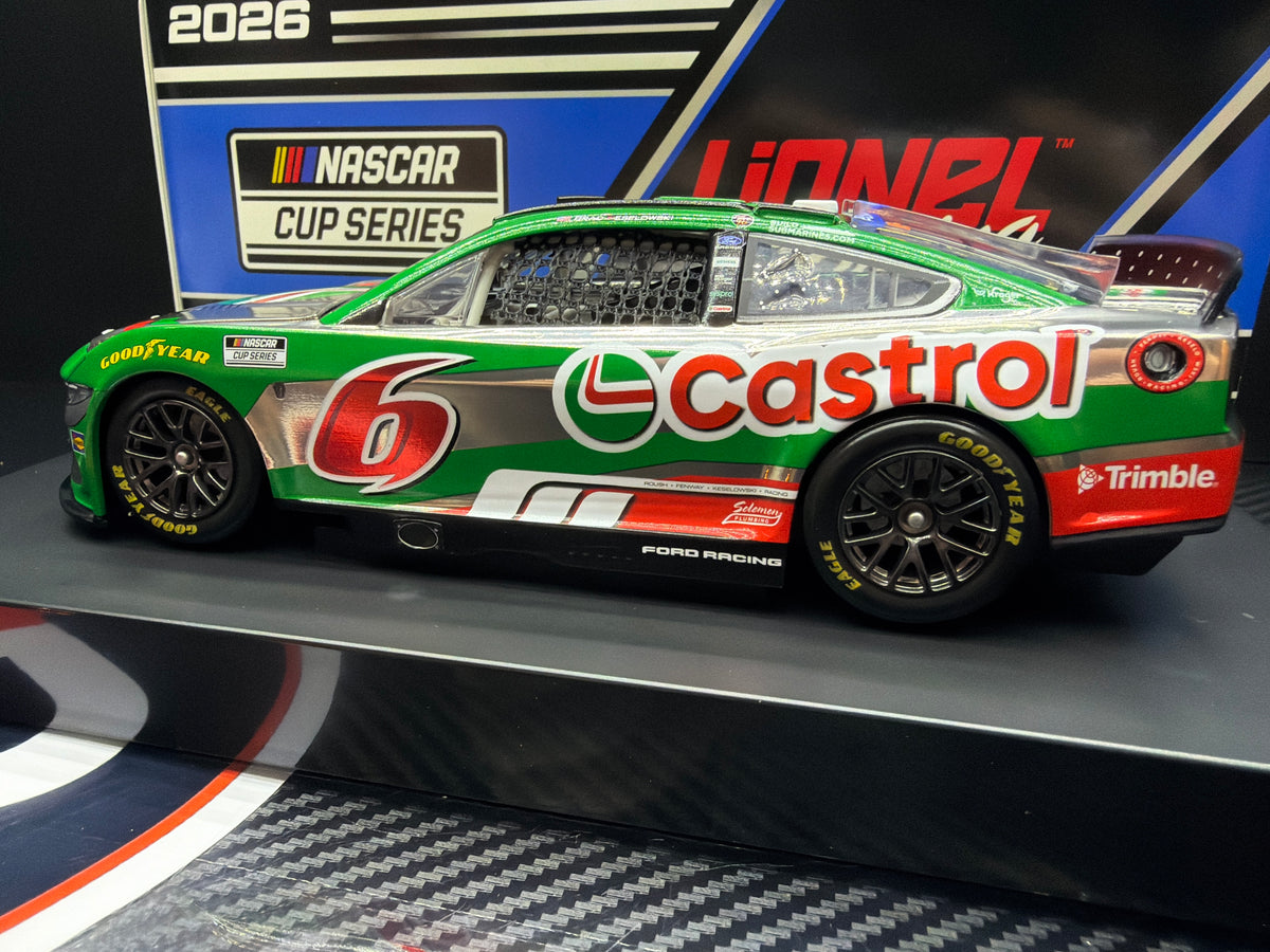 2026 Brad Keselowski 1:24 Castrol Greg Biffle Tribute COLOR CHROME Diecast