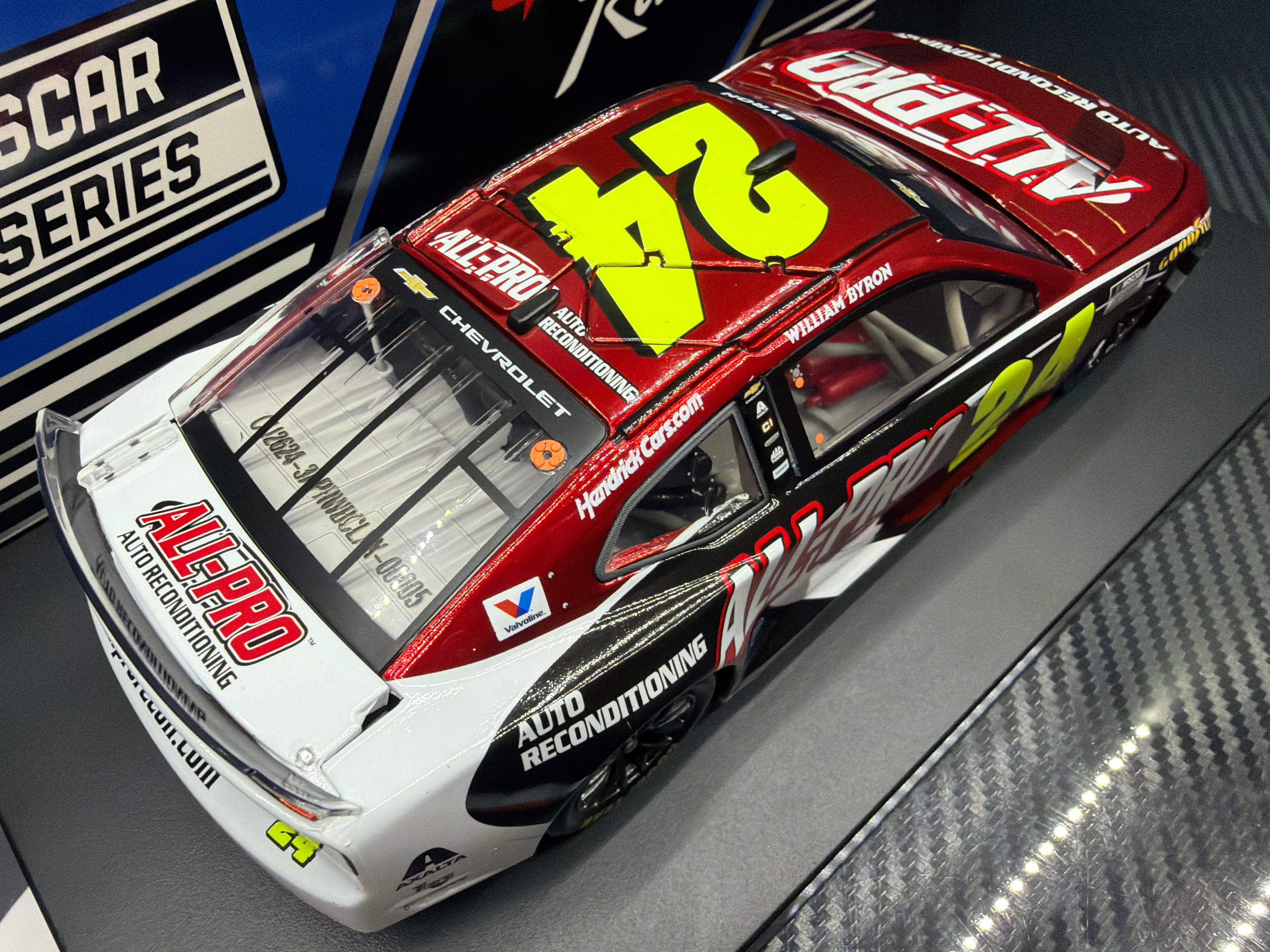 2026 William Byron 1:24 All-Pro COLOR CHROME Diecast